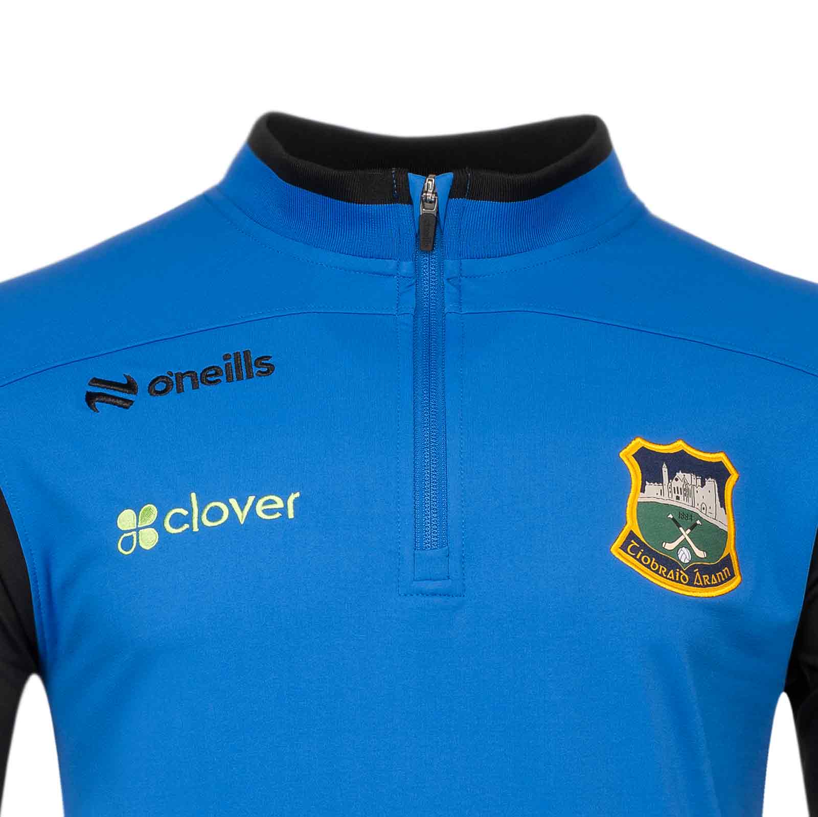 O'Neills Tipperary GAA Graham Brushed Kids Half Zip Top - Image 3
