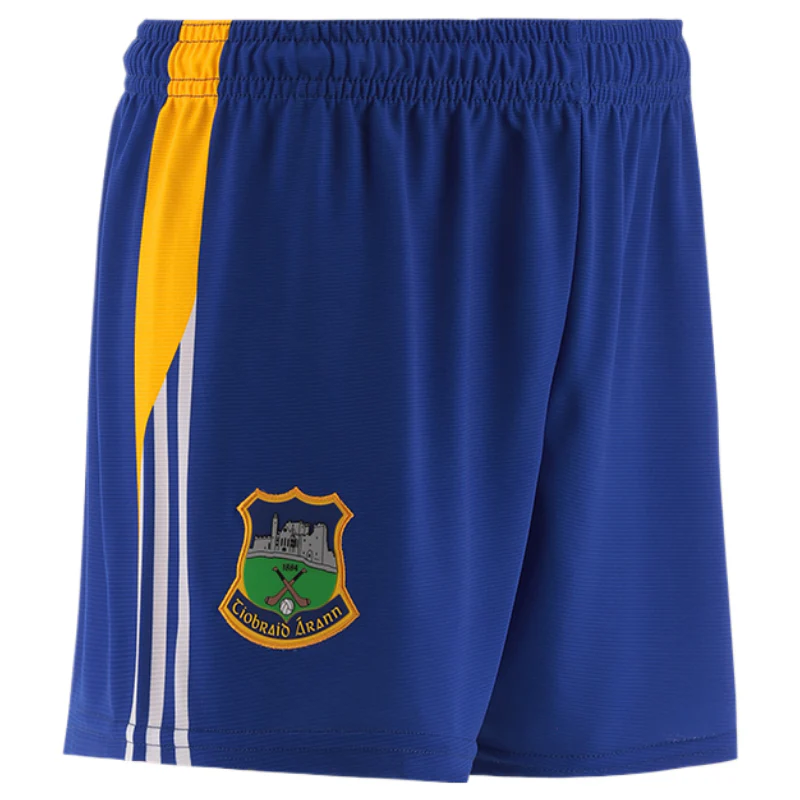 O'Neills Tipperary GAA 2026 Goalkeeper Home Kids Shorts