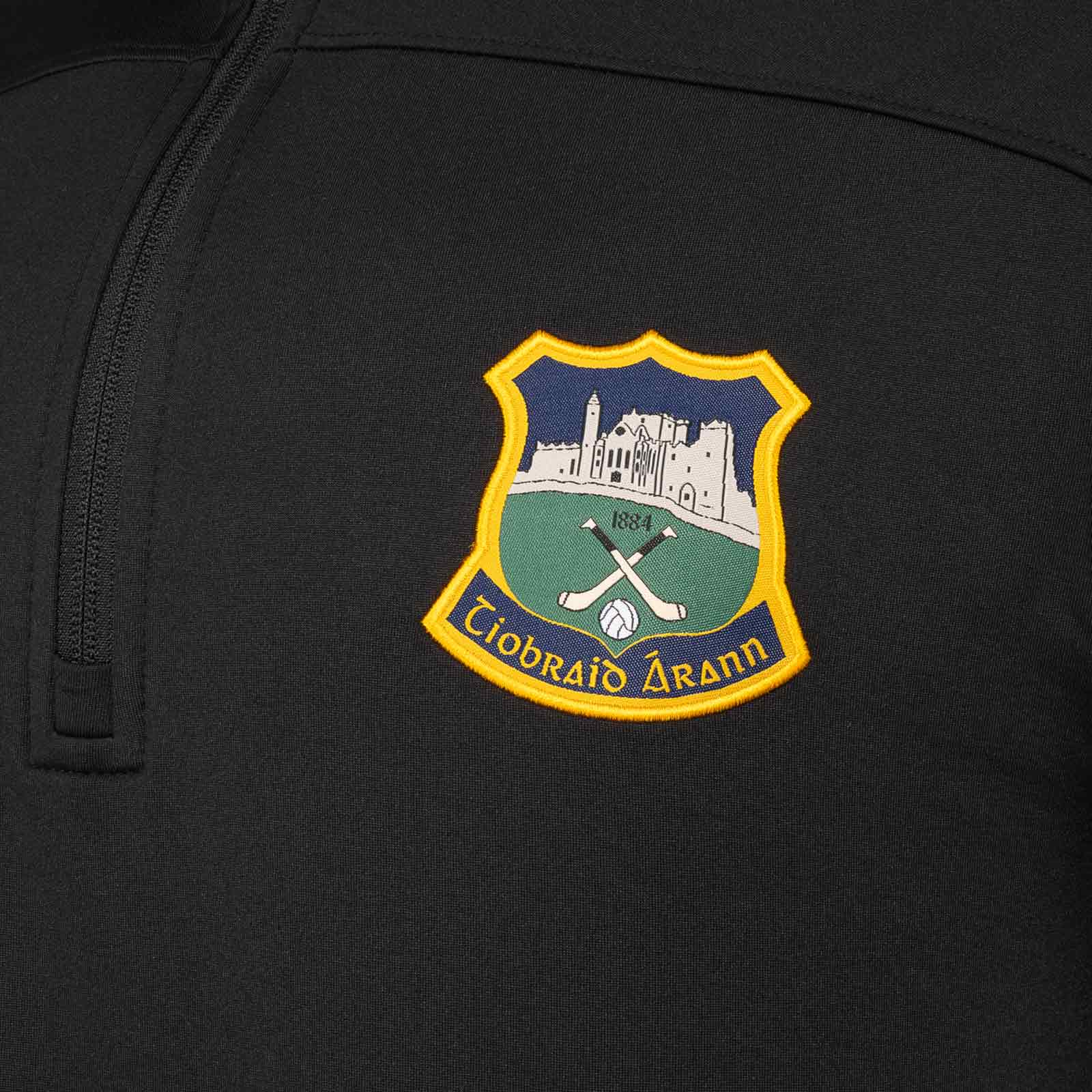 O'Neills Tipperary GAA Graham Brushed Half Zip Top - Image 4