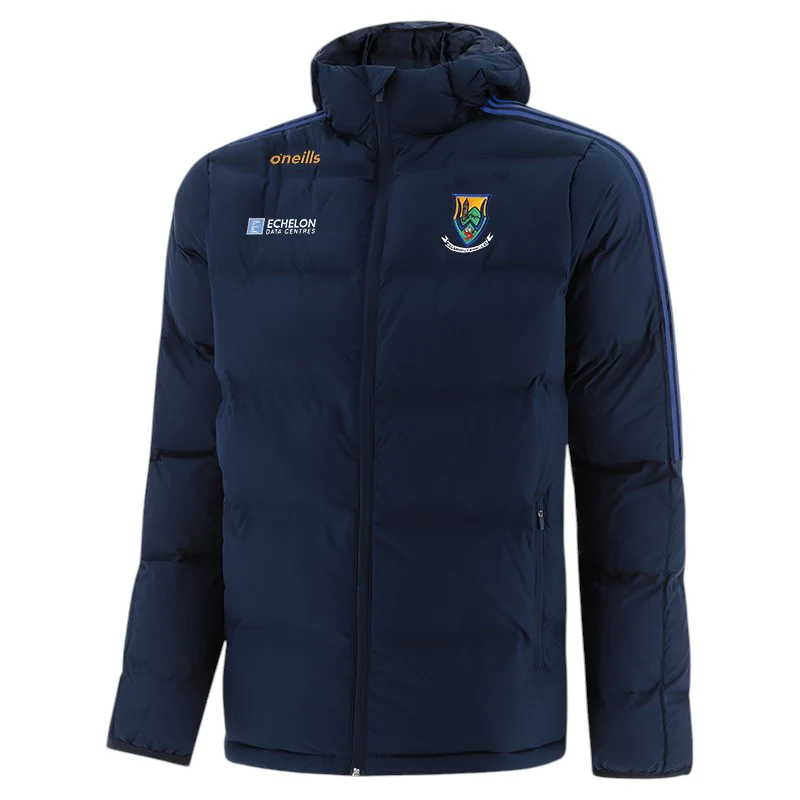 O'Neills Wicklow GAA Hydra Kids Hooded Padded Jacket