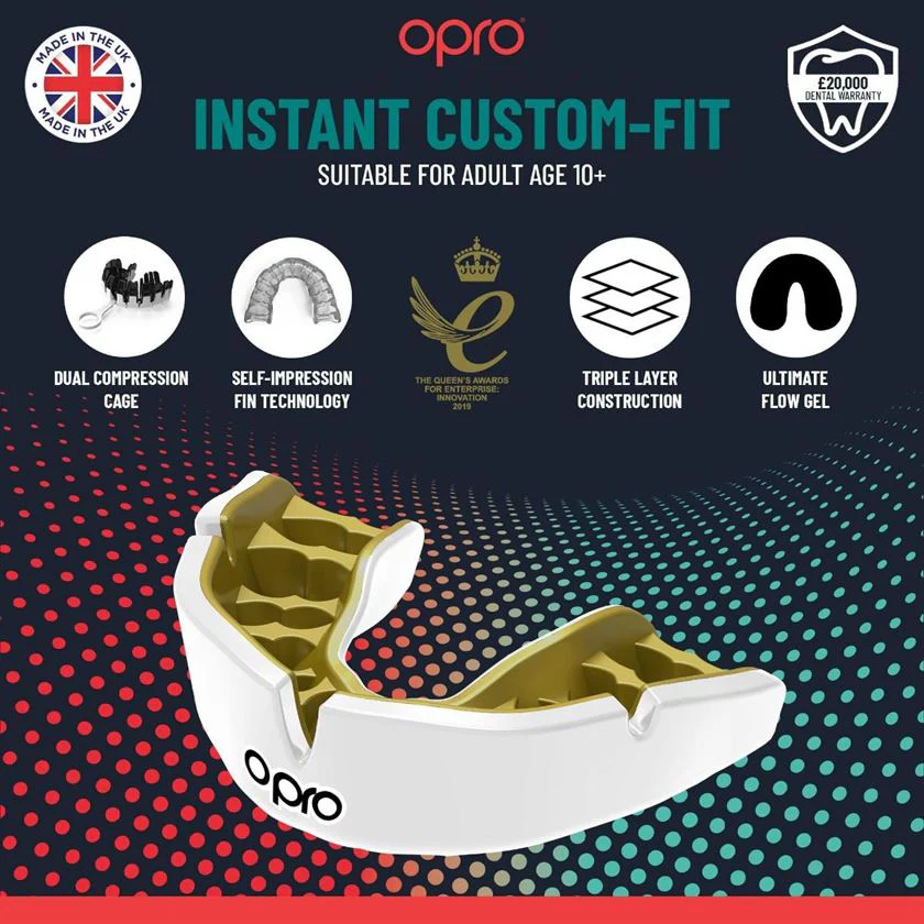 Opro Instant Custom Fit Senior Mouthguard - Image 3