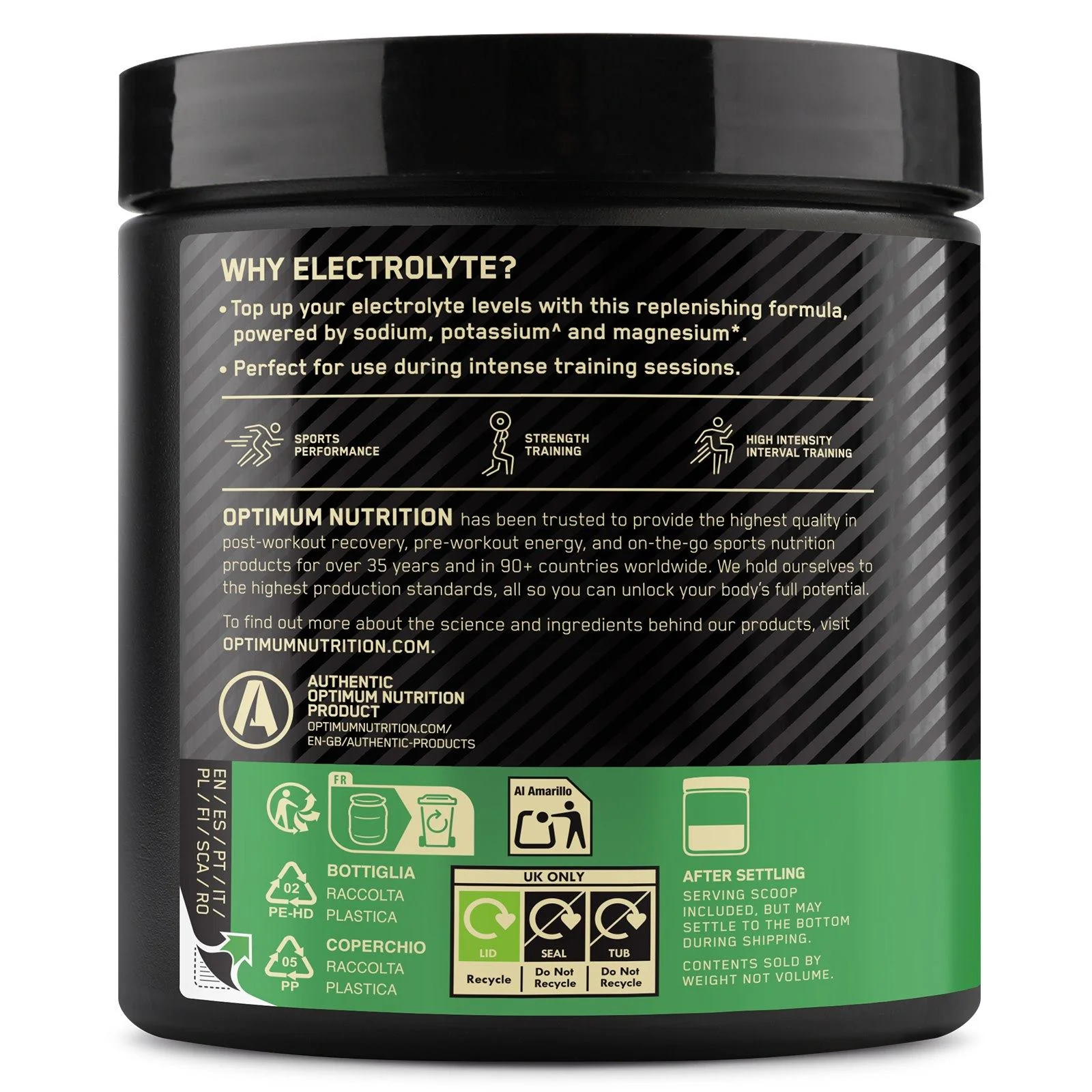 Optimum Nutrition Electrolytes 264g - Image 4