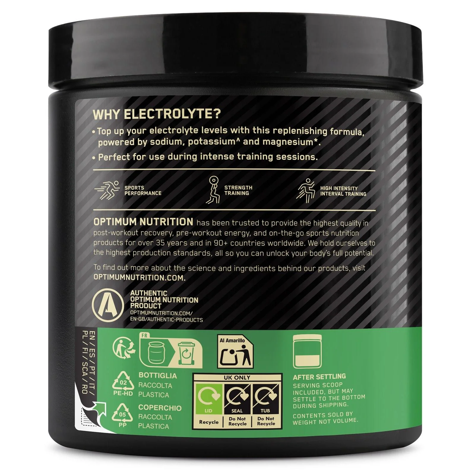 Optimum Nutrition Electrolytes 264g - Image 6