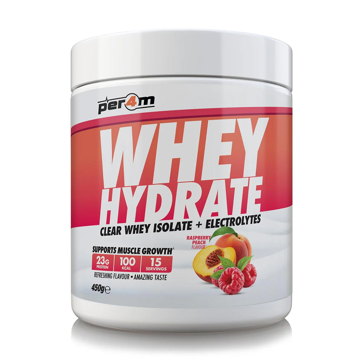 Per4m Clear Whey Hydrate 450g - Image 2