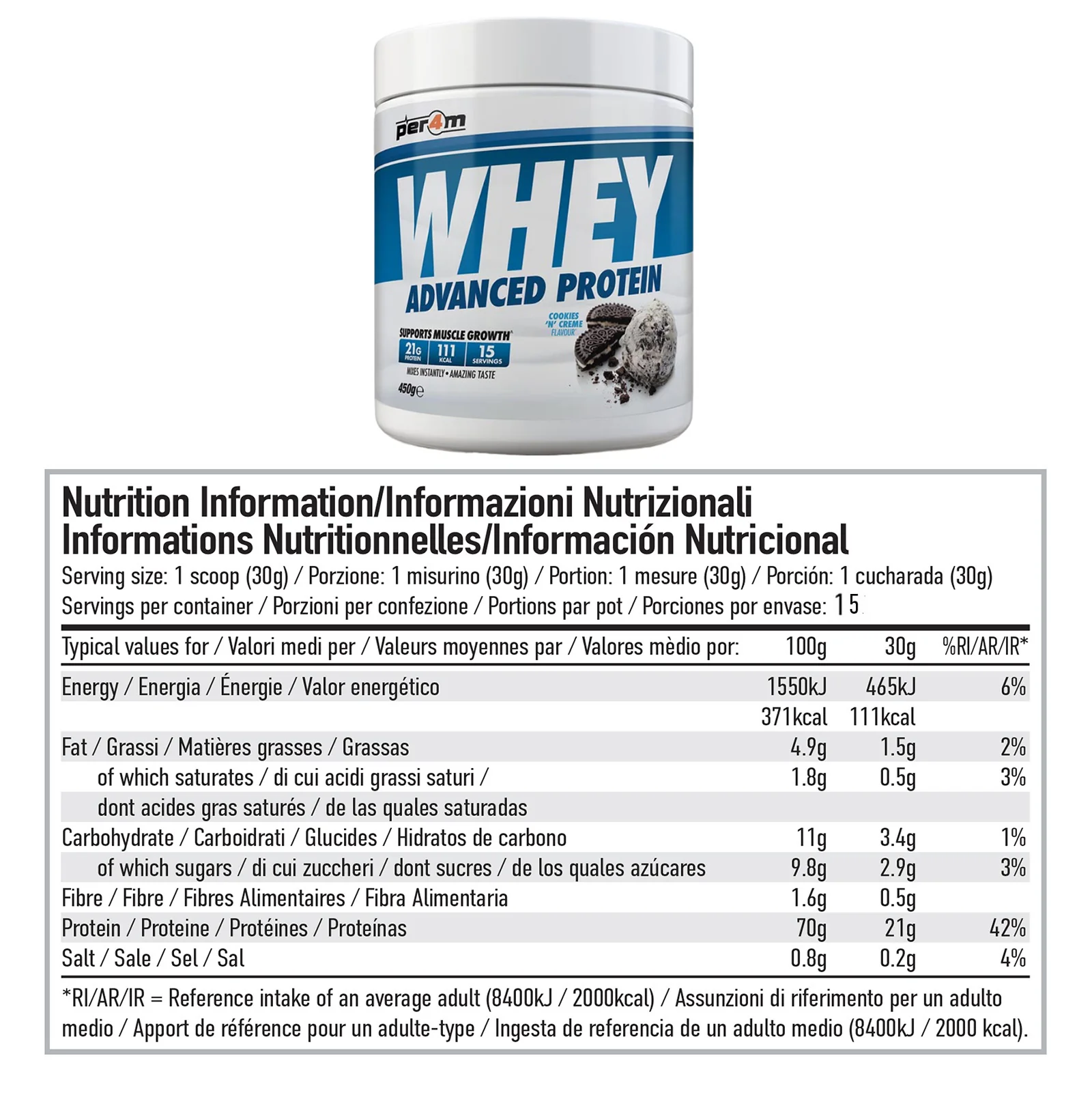Per4m Whey Protein 450g - Image 10