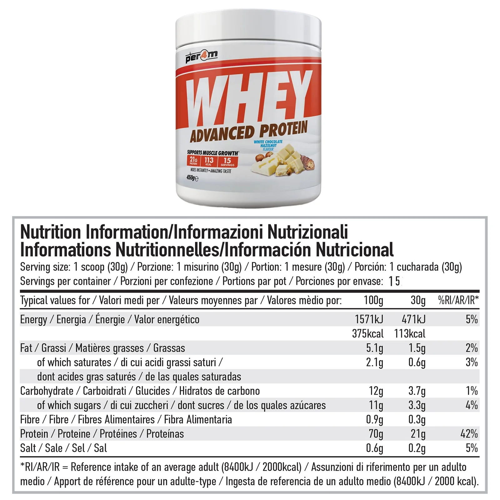 Per4m Whey Protein 450g - Image 11