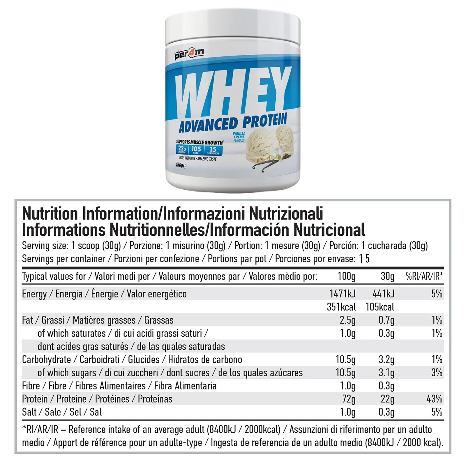 Per4m Whey Protein 450g - Image 12