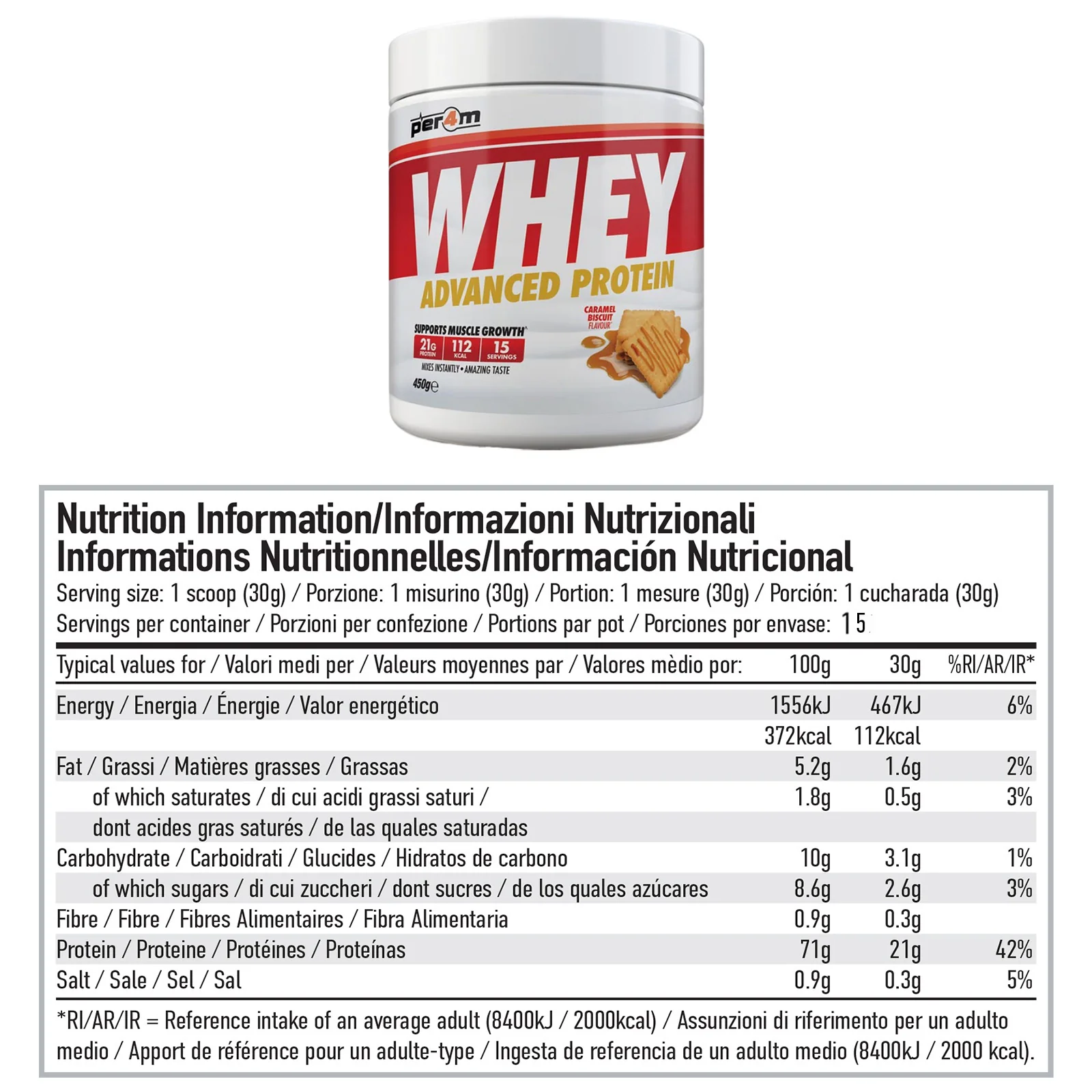 Per4m Whey Protein 450g - Image 8