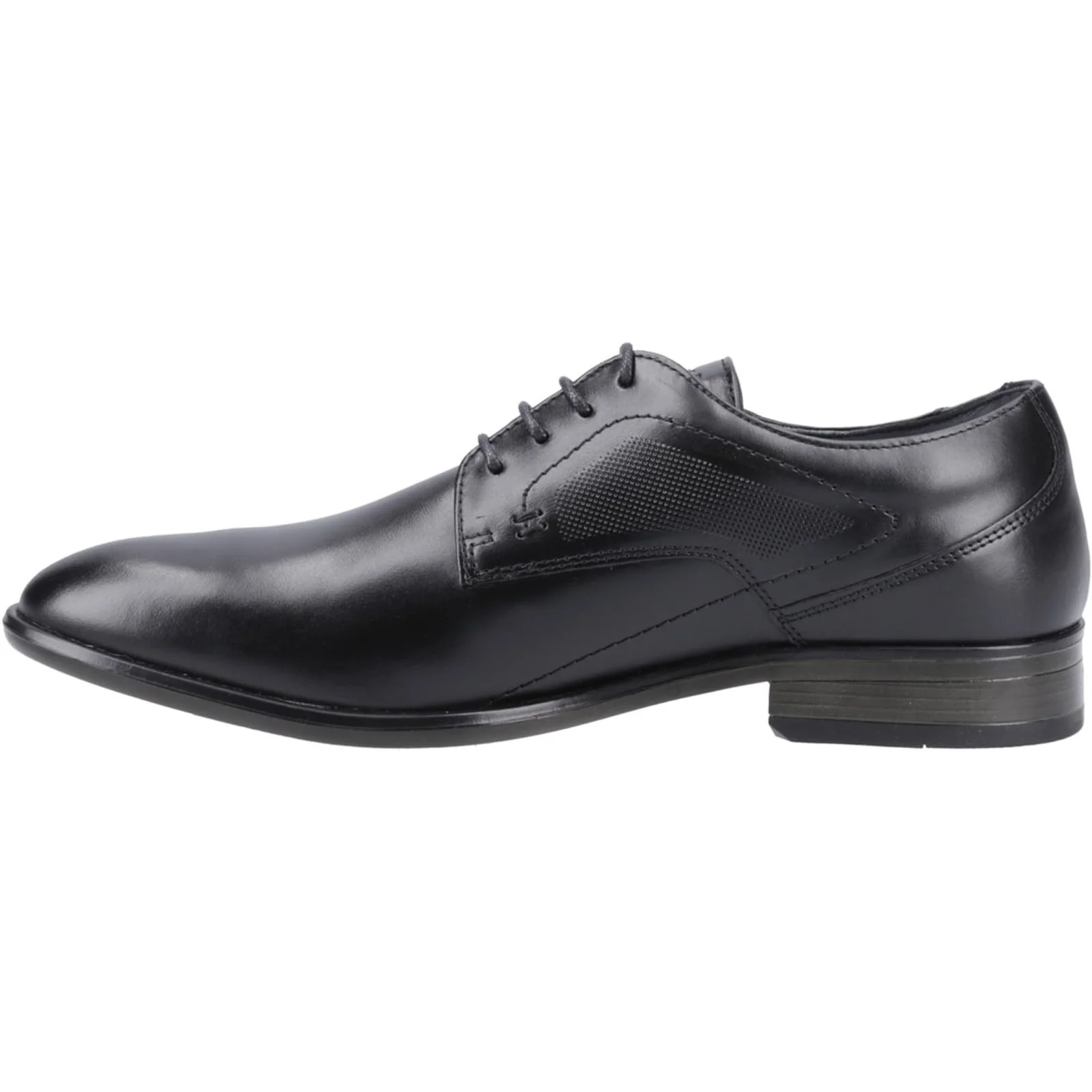 Pod Mens Carl Derby Shoes Black - Image 2