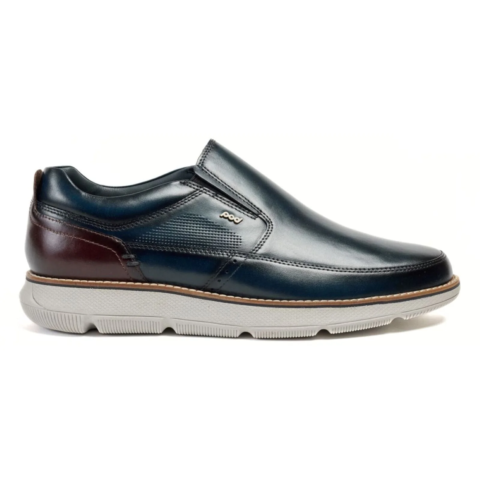 Pod Mens Fowler Casual Slip On Navy