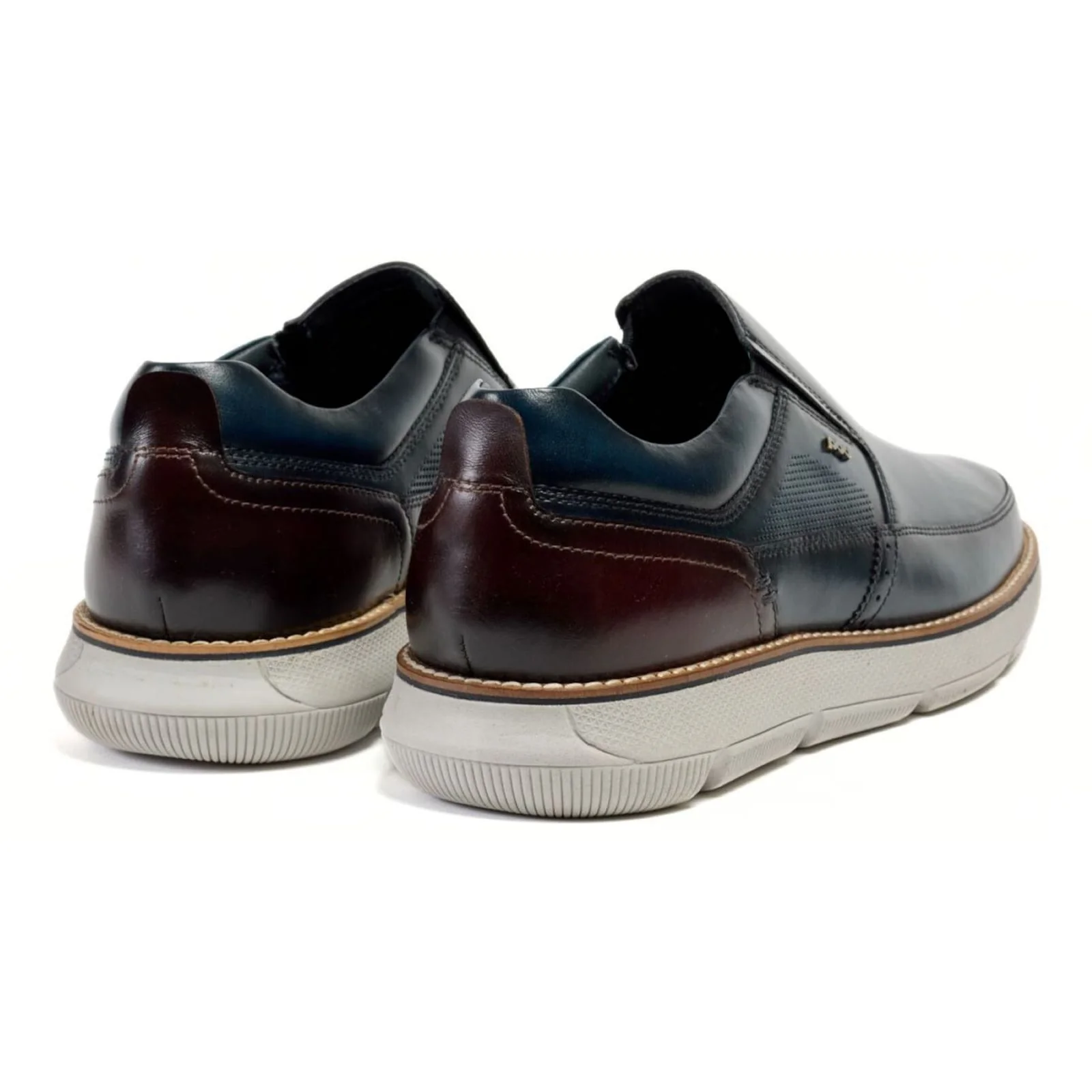 Pod Mens Fowler Casual Slip On Navy - Image 3