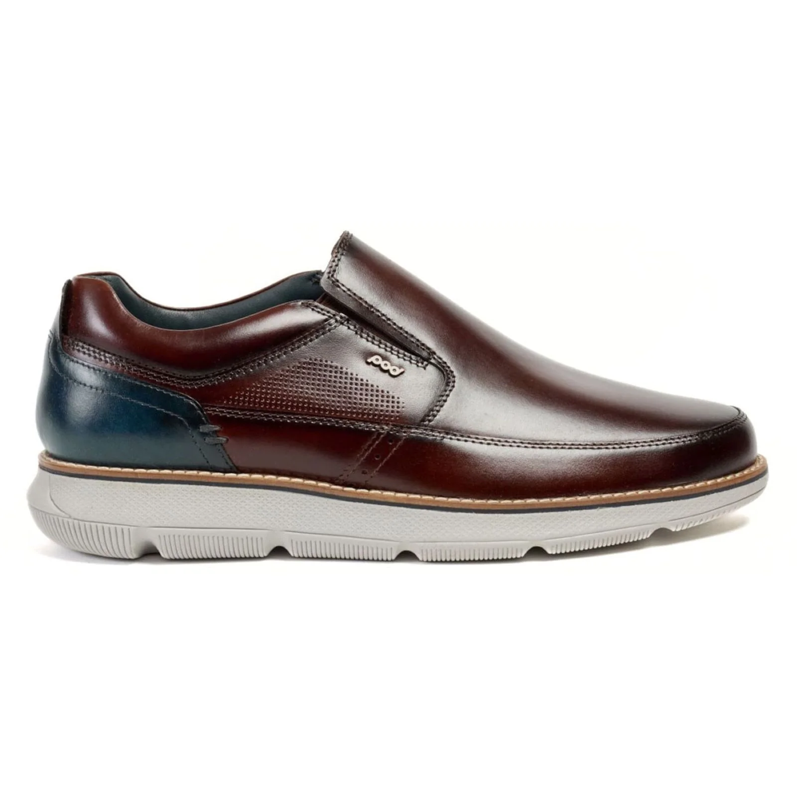 Pod Mens Fowler Casual Slip On Tan