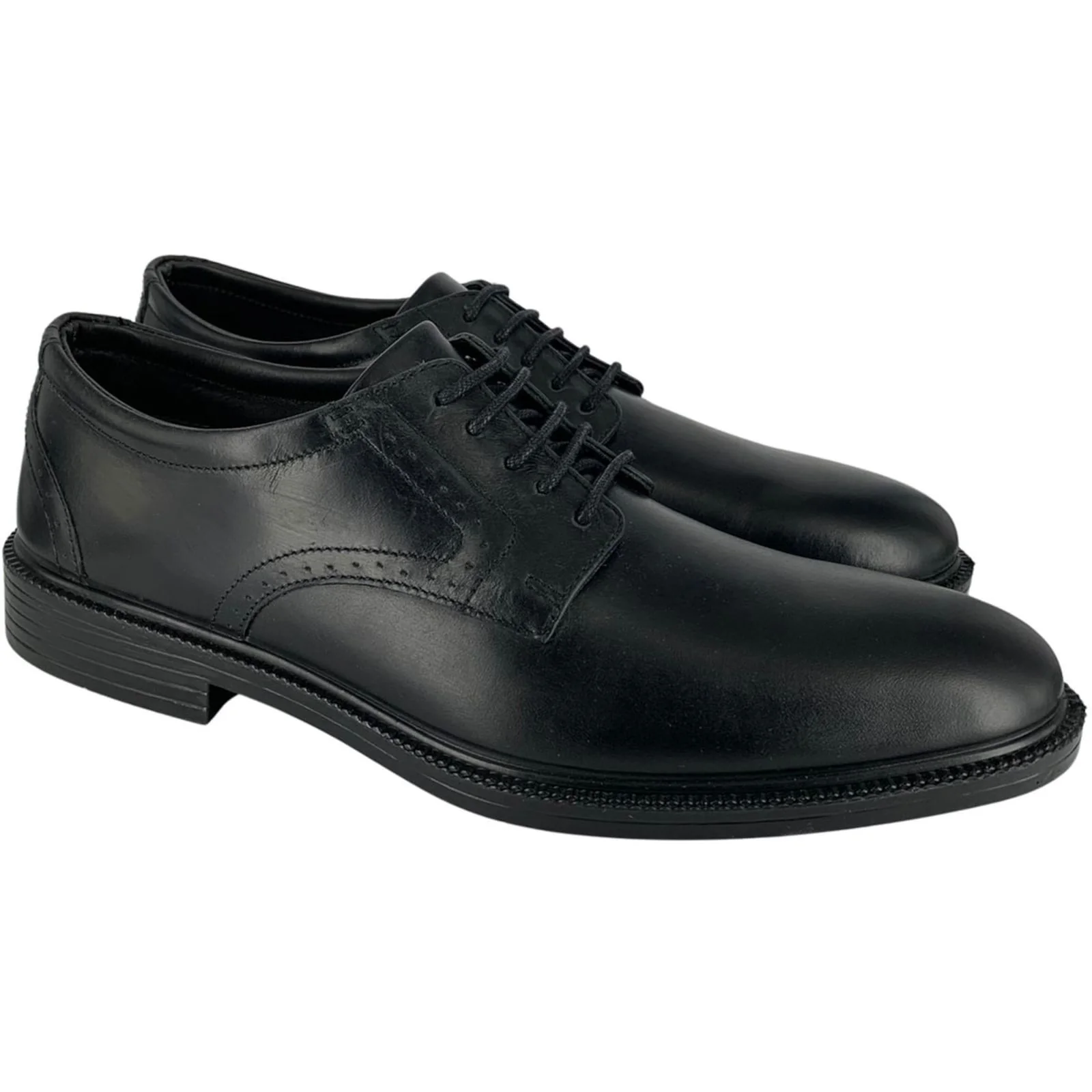 Pod Mens Malone Derby Black - Image 5