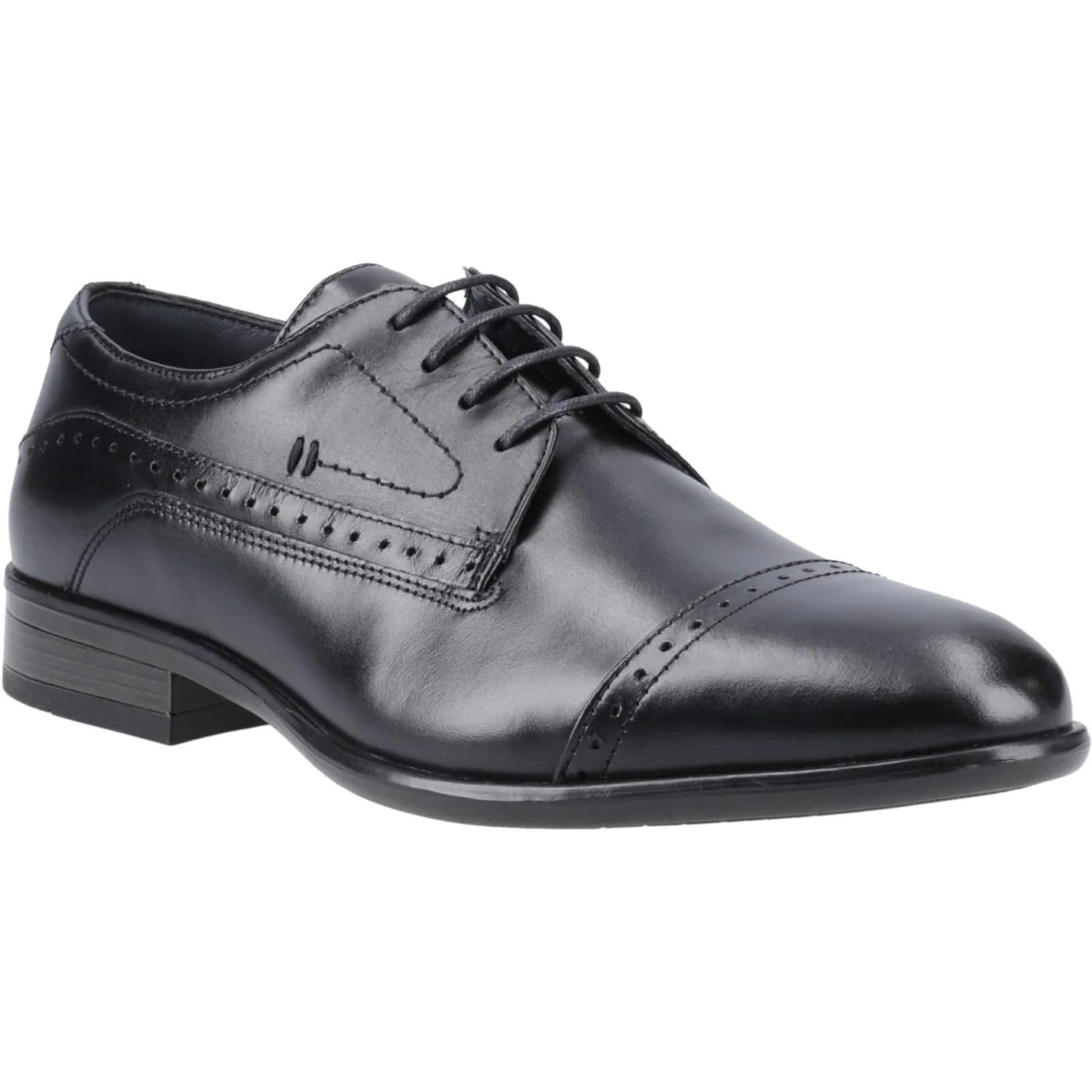 Pod Mens Ralph Oxford Shoes Black - Image 5