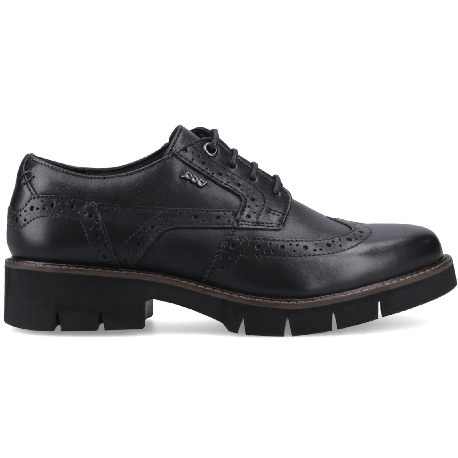 Pod Womens Kacey Brogue Black