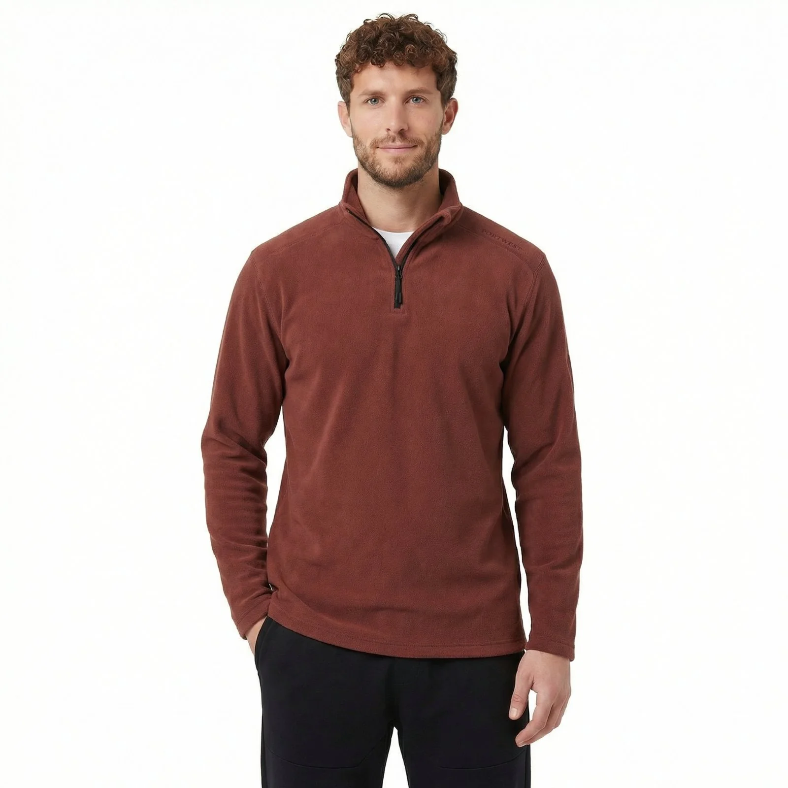 Portwest Ben Mens Lightweight Half-Zip Fleece