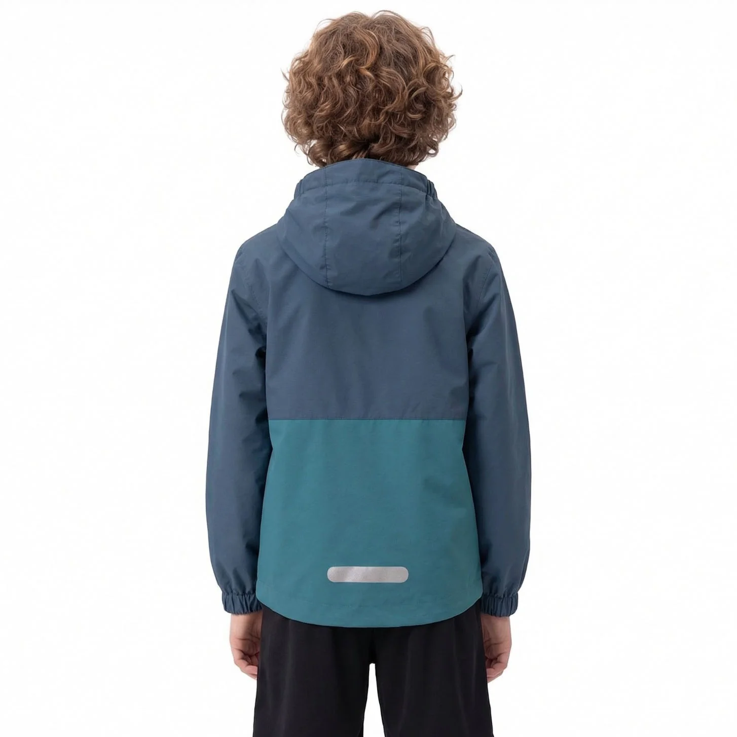 Portwest Delphi Kids Fleece-Lined Water-Resistant Rain Jacket - Image 2