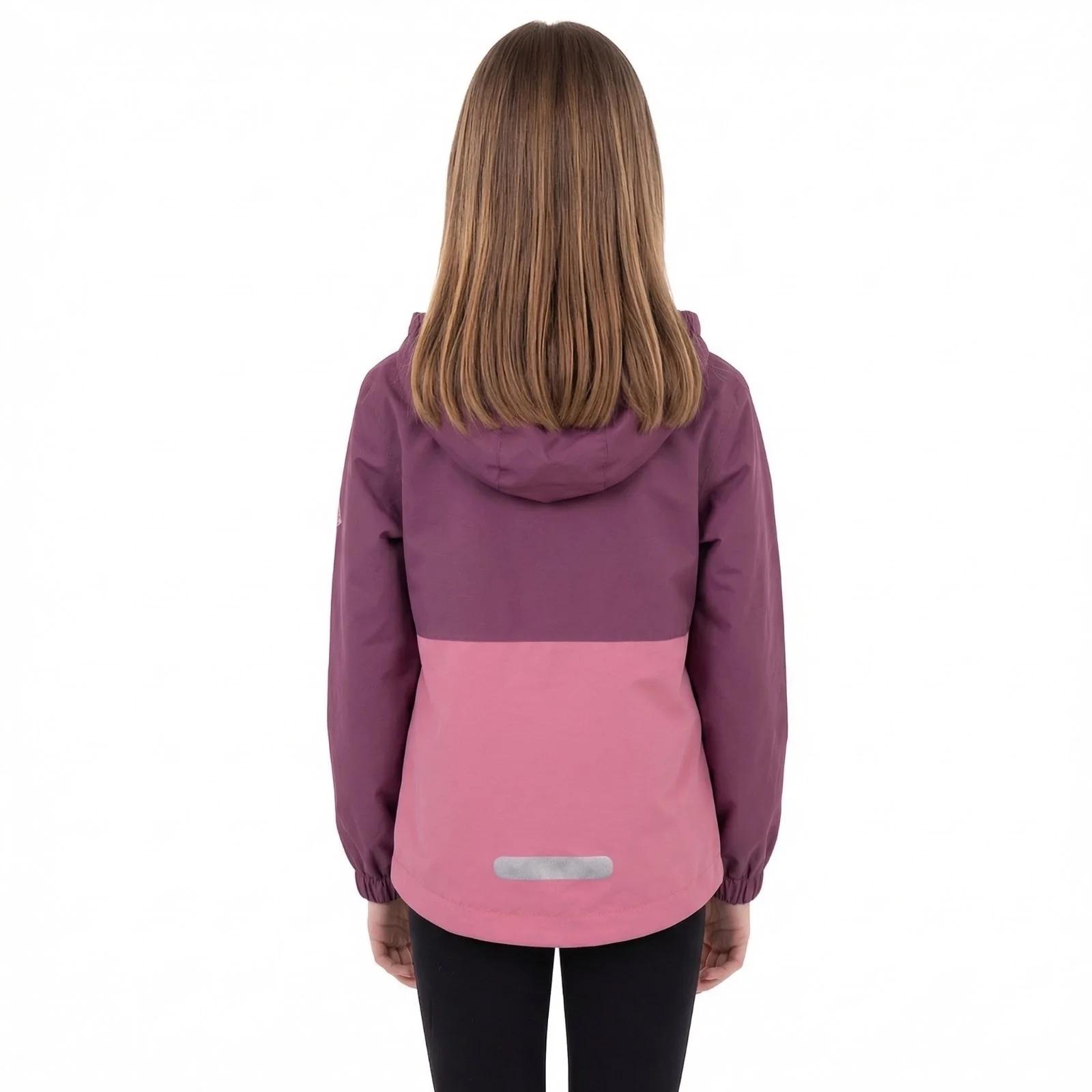 Portwest Delphi Girls Fleece Lined Rain Jacket<br> - Image 2