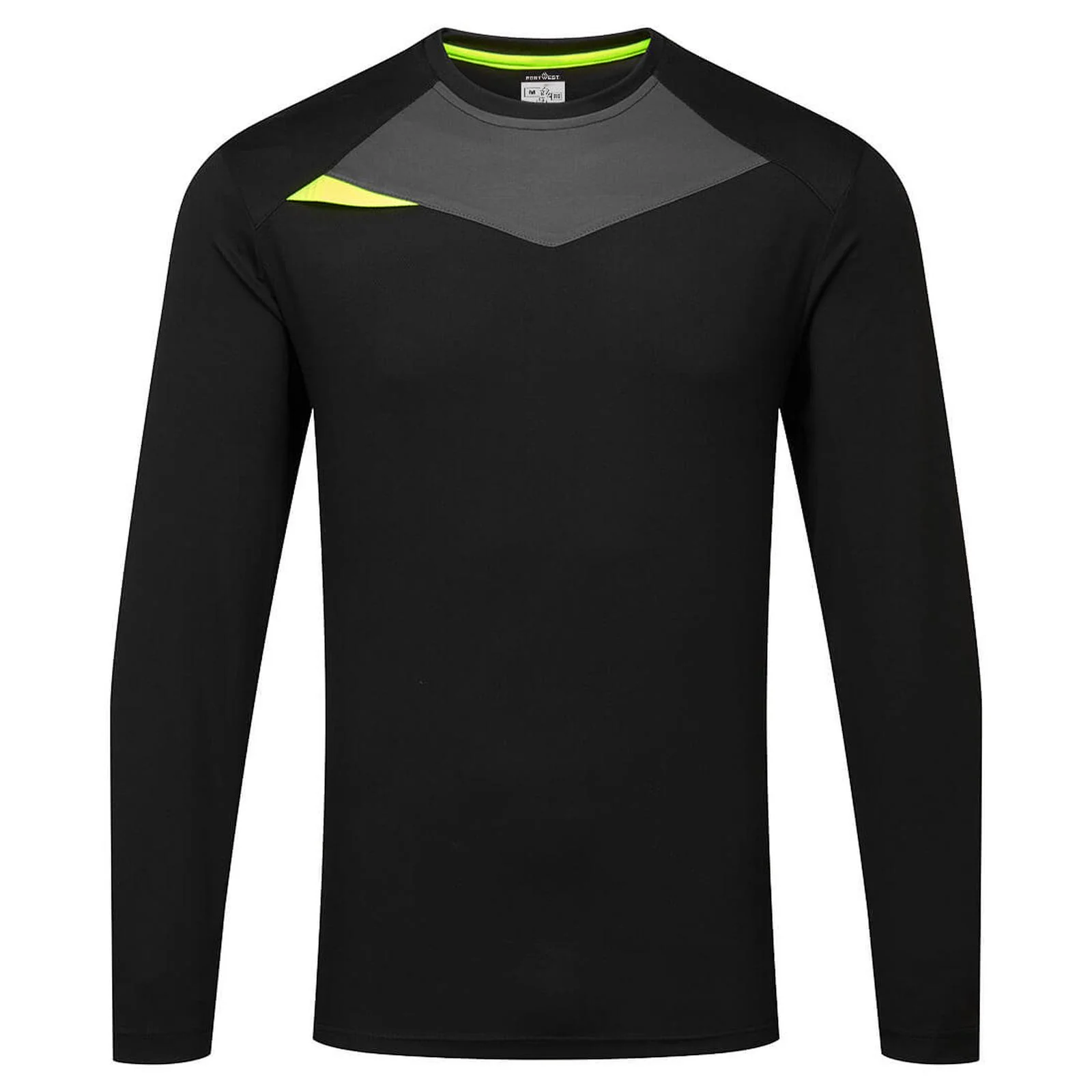 Portwest DX4 T-Shirt L/S Black