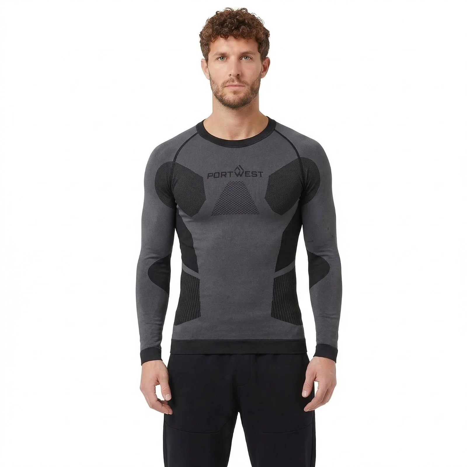 Portwest Dynamic Air Baselayer Top Charcoal