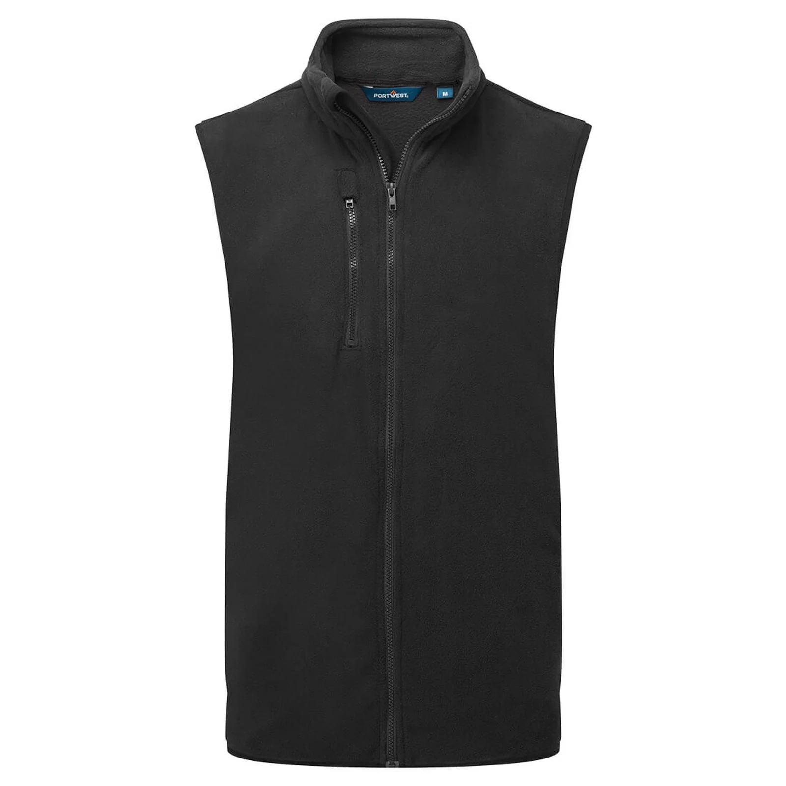 Portwest Eco Fleece Gilet Black - Image 2