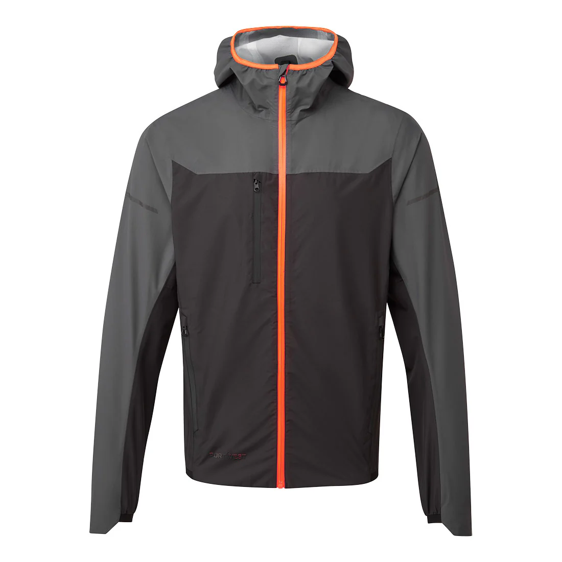 Portwest EV4 Packable Waterproof Jacket Metal Grey