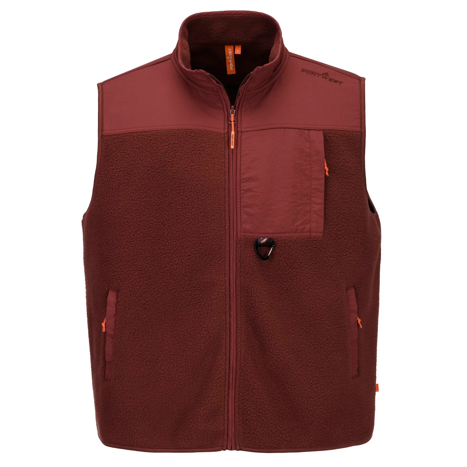 Portwest Knockboy Mens Fleece Tobacco - Image 2
