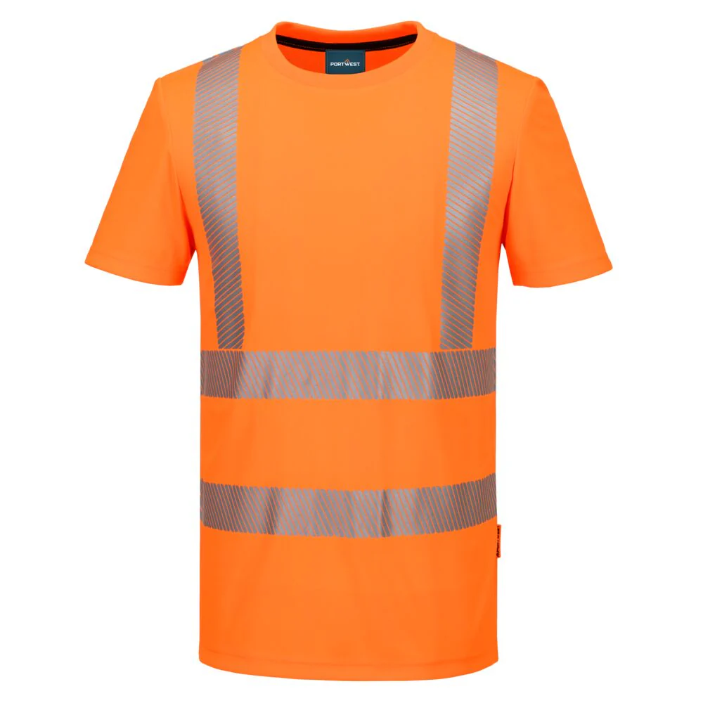 Portwest KX3 Hi-Vis Sports T-Shirt S/S Orange
