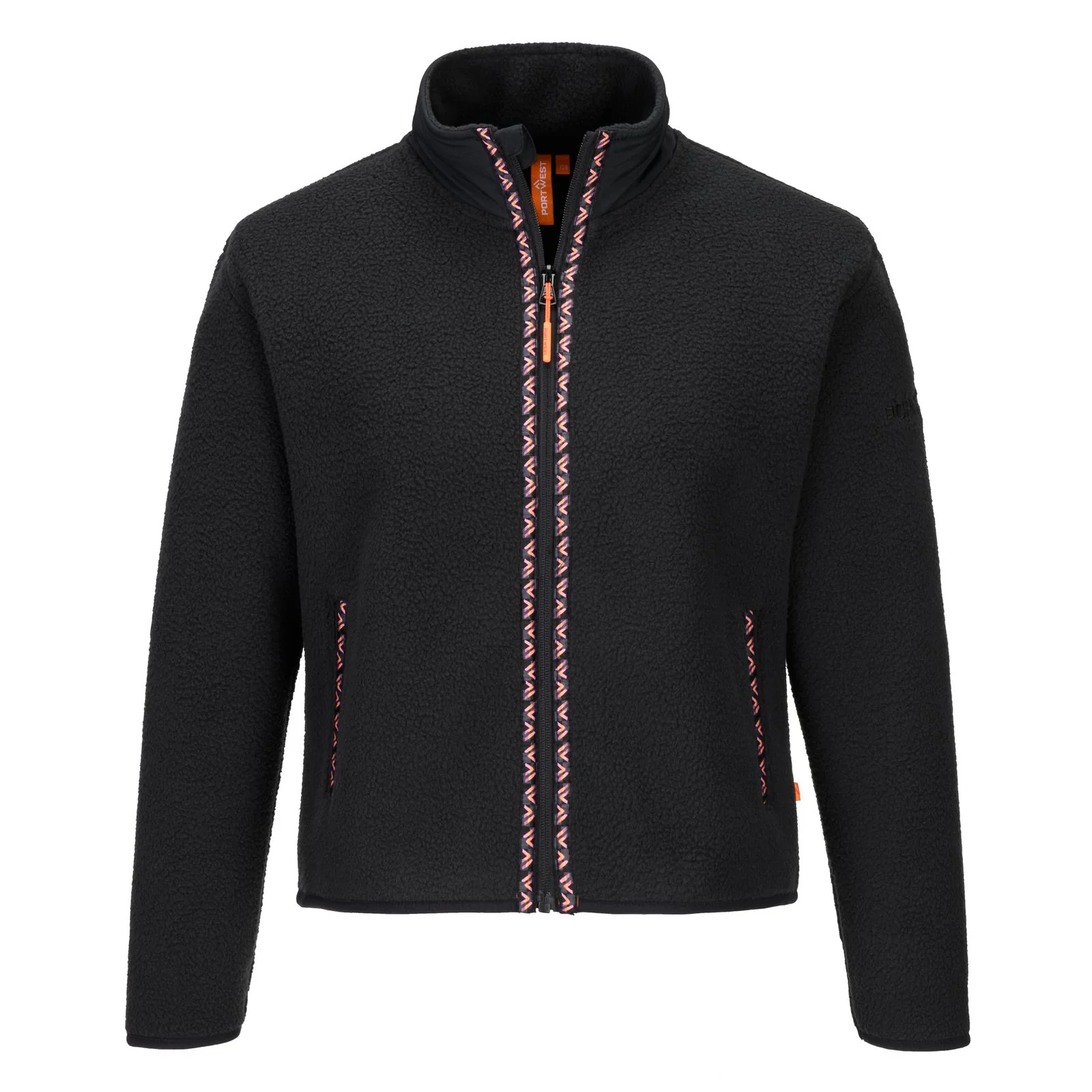 Portwest Layla Womens Fleece Black - Image 2