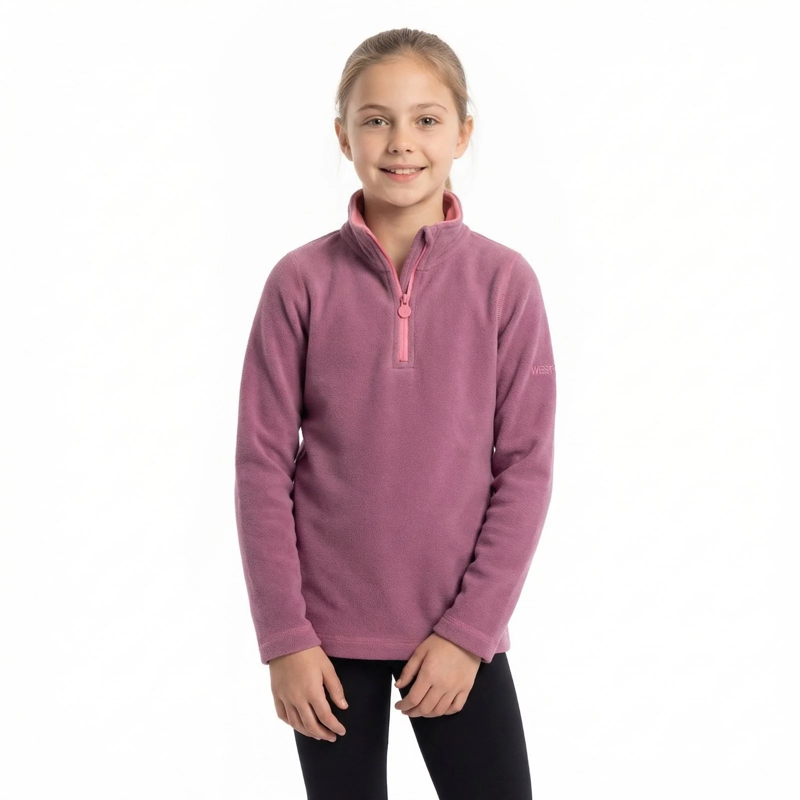 Portwest Pheonix Girls Lightweight Half-Zip Microfleece