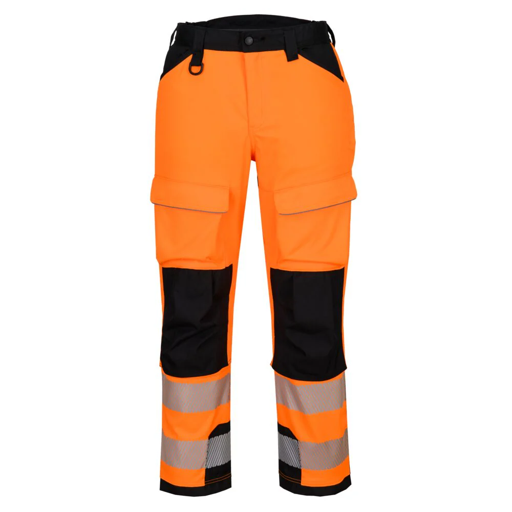 Portwest PW3 Hi-Vis Harness Trouser Orange/Black