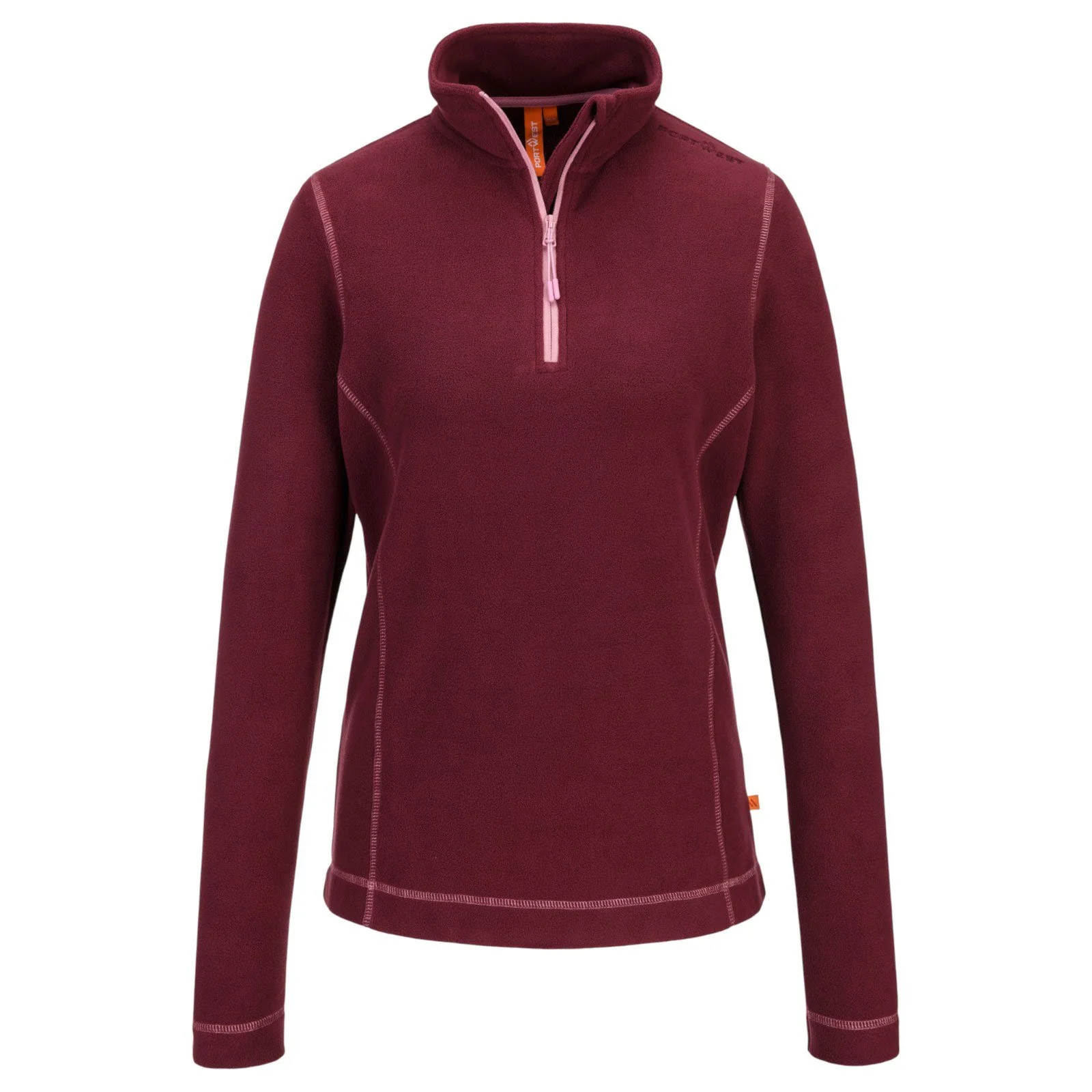 Portwest Tara Lightweight Womens Half-Zip Micro Fleece - Image 3