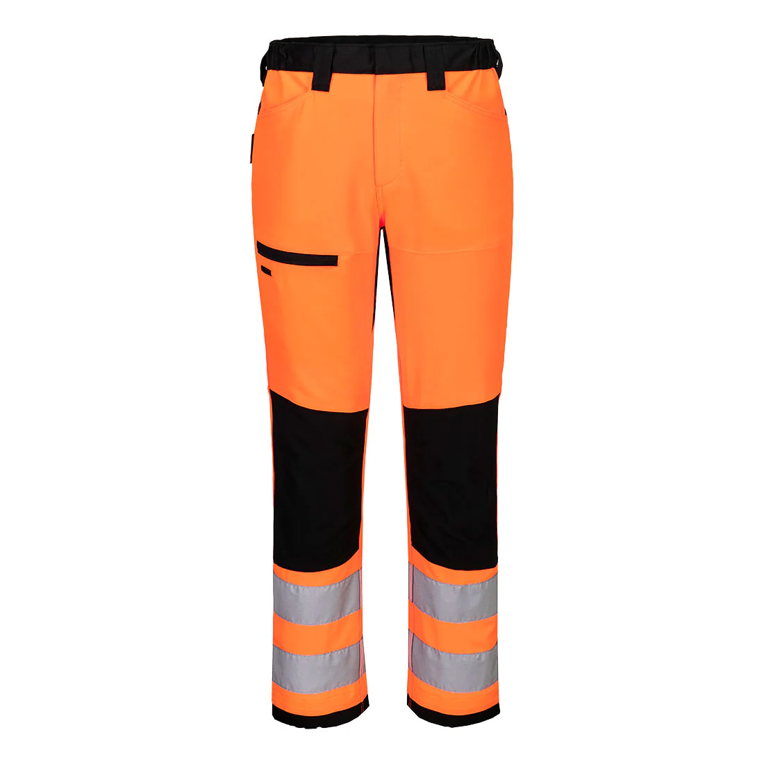 Portwest WX2 Eco Hi-Vis Class 2 Service Trouser Orange/Black