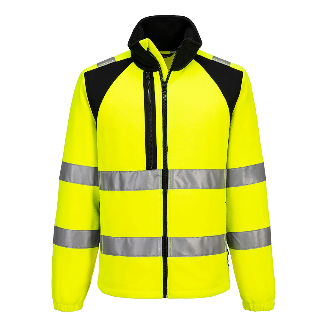 Portwest WX2 Eco Hi-Vis Fleece Yellow/Black