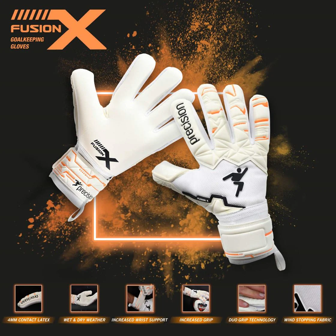 Precision Fusion X Pro Negative Contact Duo GK Gloves - Image 5