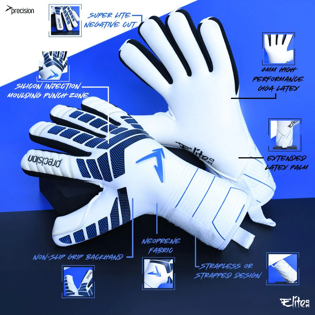 Precision Elite 3.0 Giga Kids Goalkeeper Gloves - Image 10