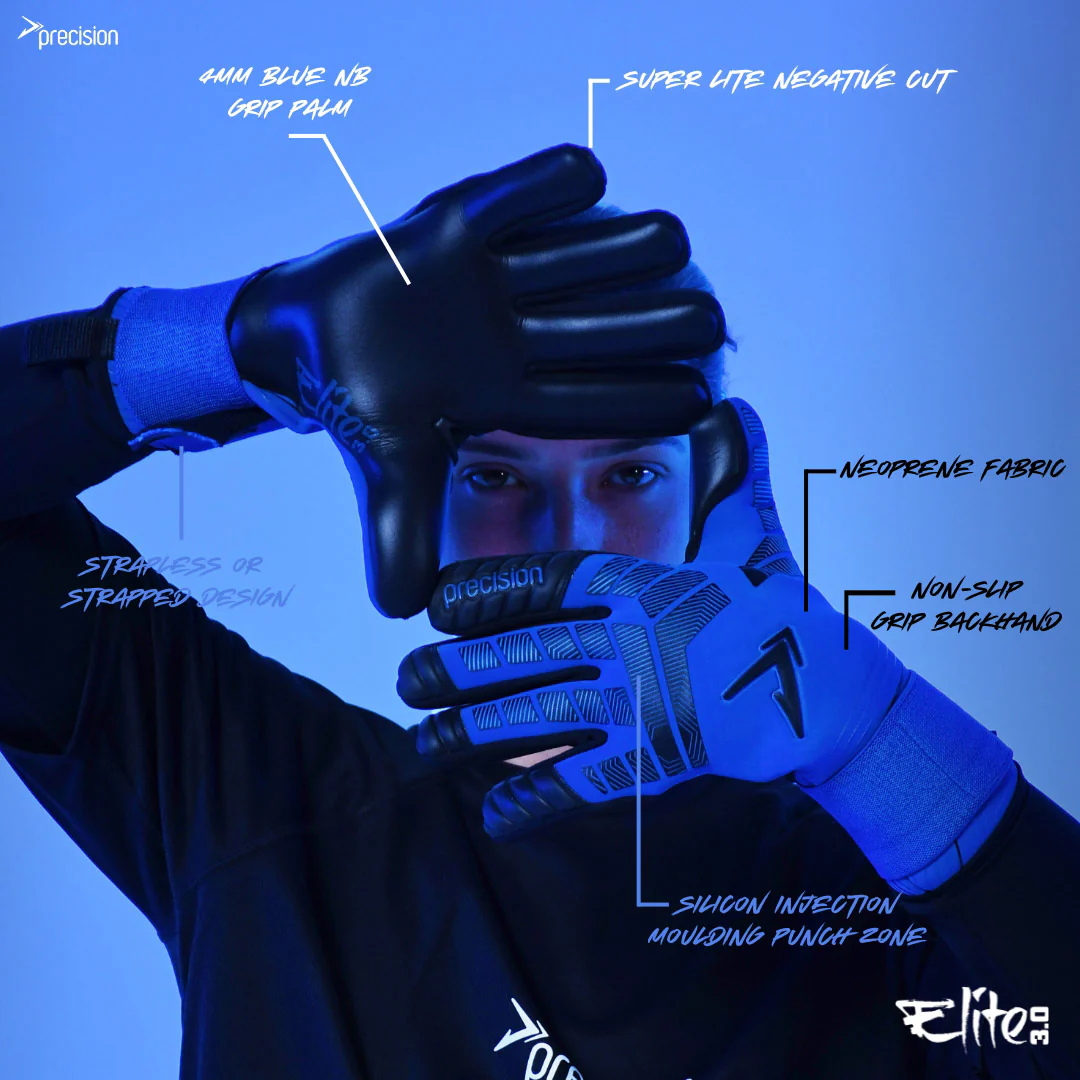 Precision Elite 3.0 Grip Goalkeeper Gloves - Image 5