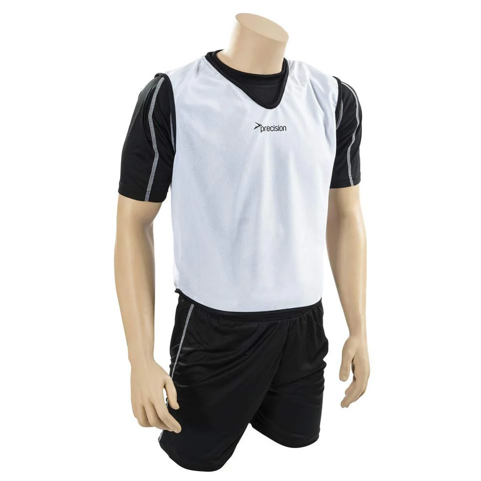 Precision Youths Mesh Train Bib White