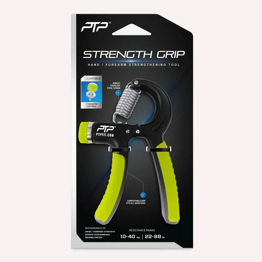 PTP Strength Grip Black/Lime - Image 2