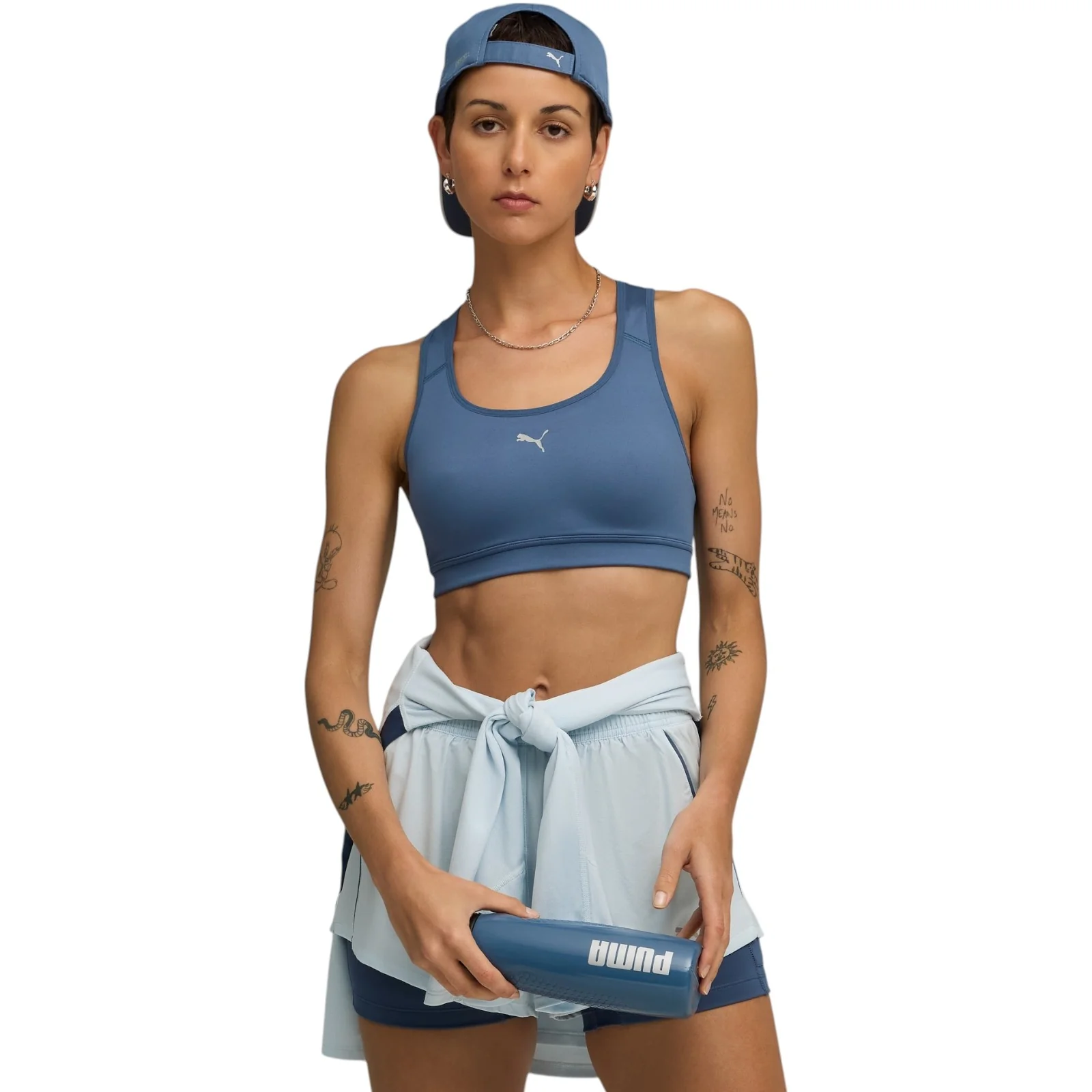 Puma 4KEEPS Run Womens Medium-Support Sports-Bra