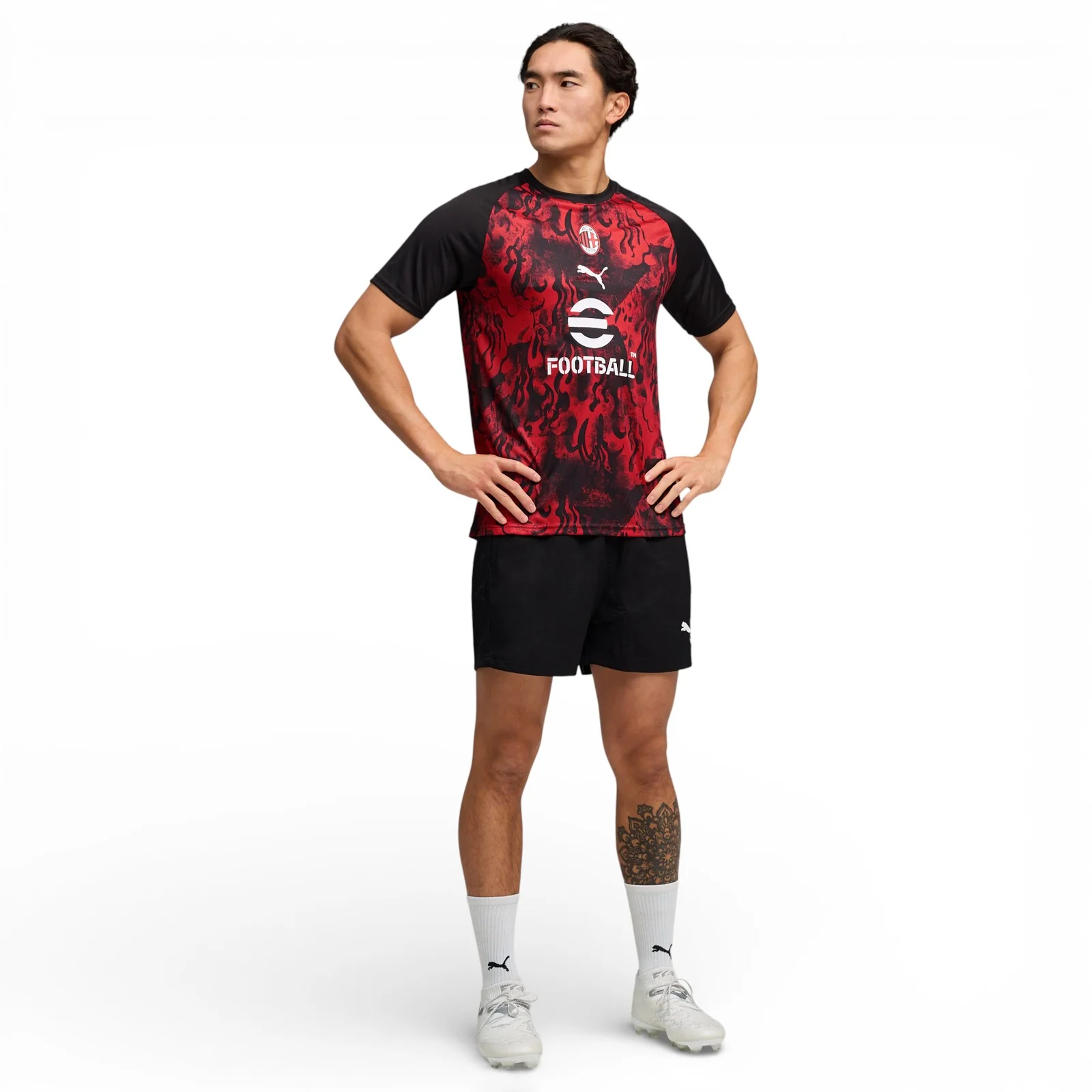Puma AC Milan Football 2025/26 Mens Warm-Up Jersey - Image 5