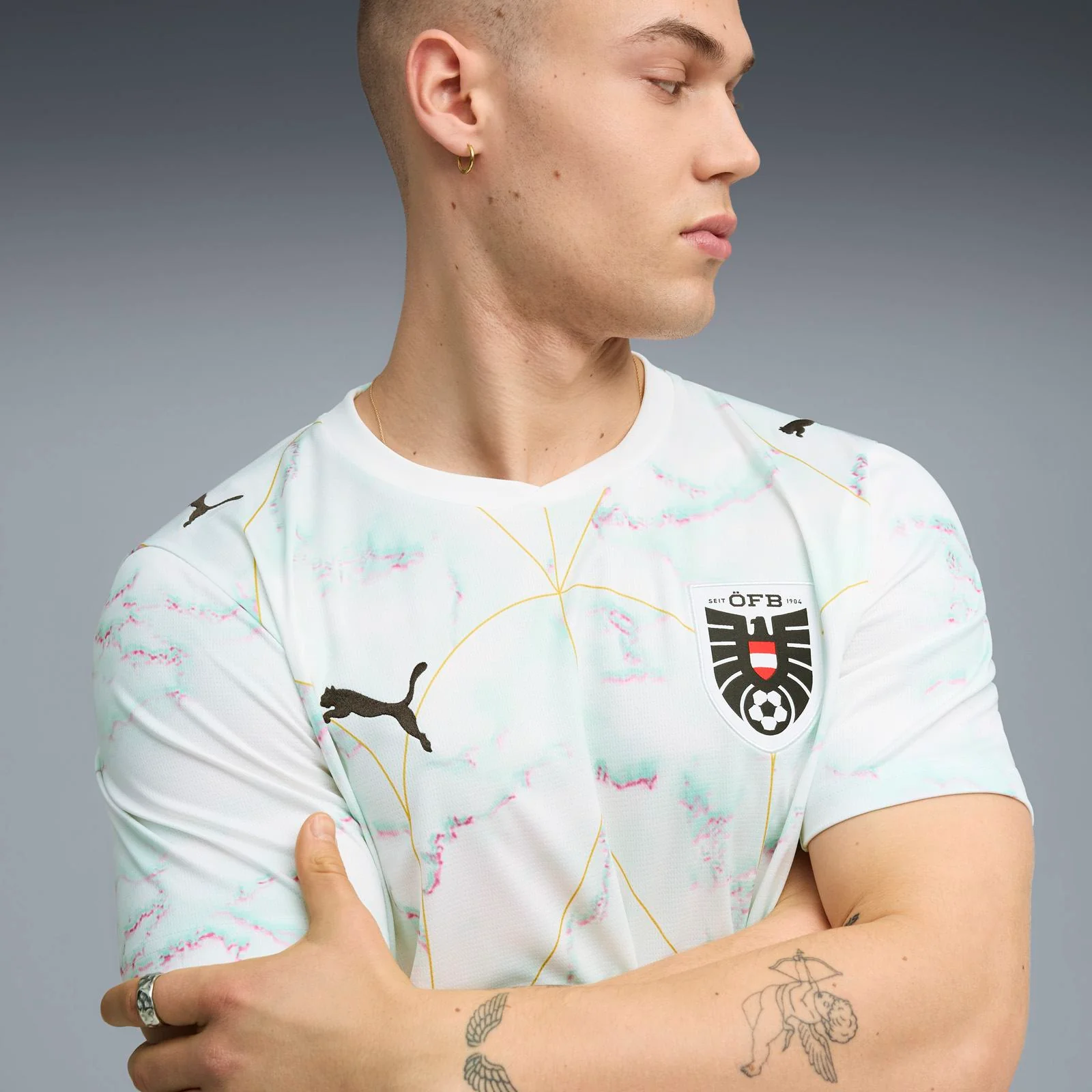 Puma Austria Football World Cup 2026 Mens Away Jersey - Image 5