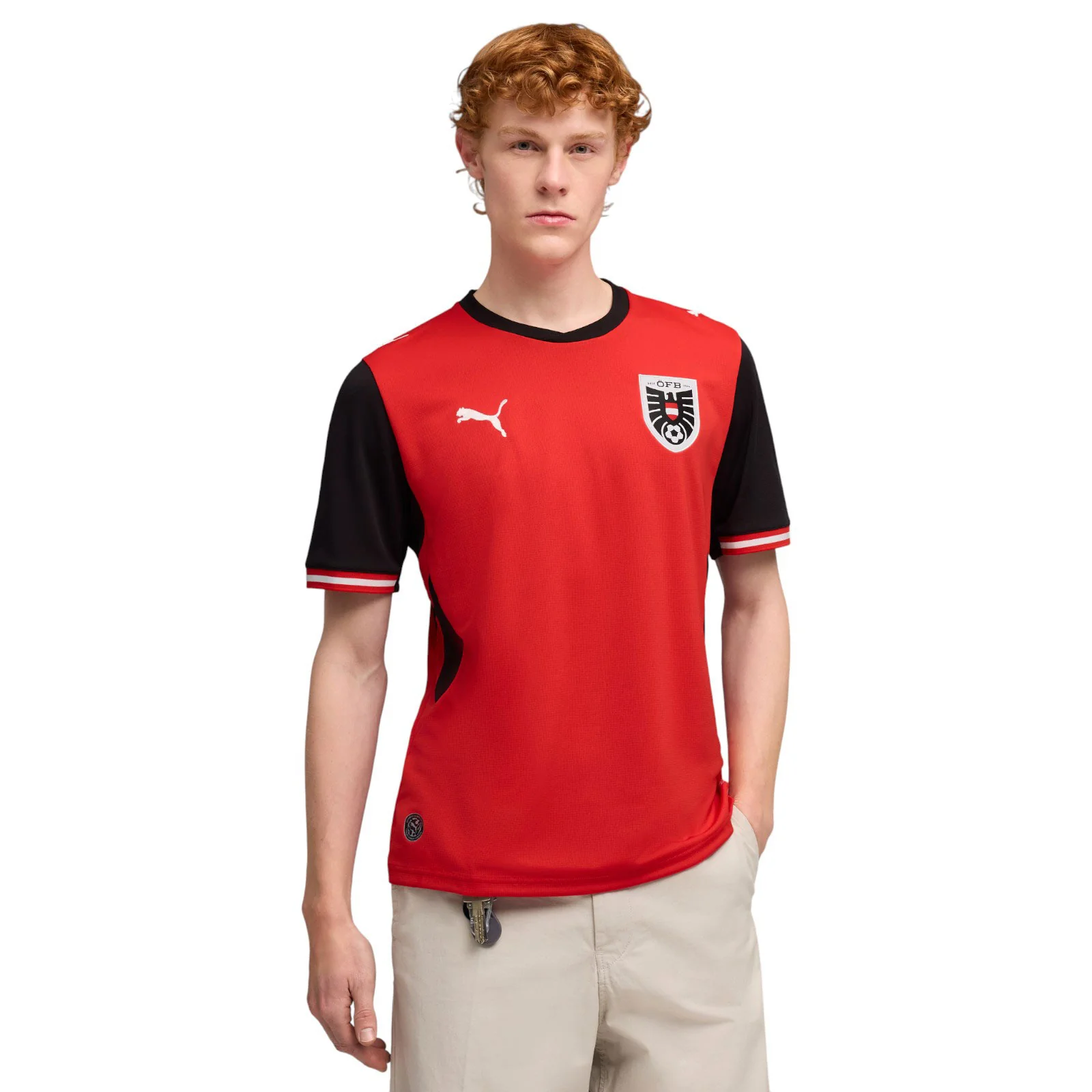 Puma Austria World Cup 2026 Football Home Jersey - Image 3