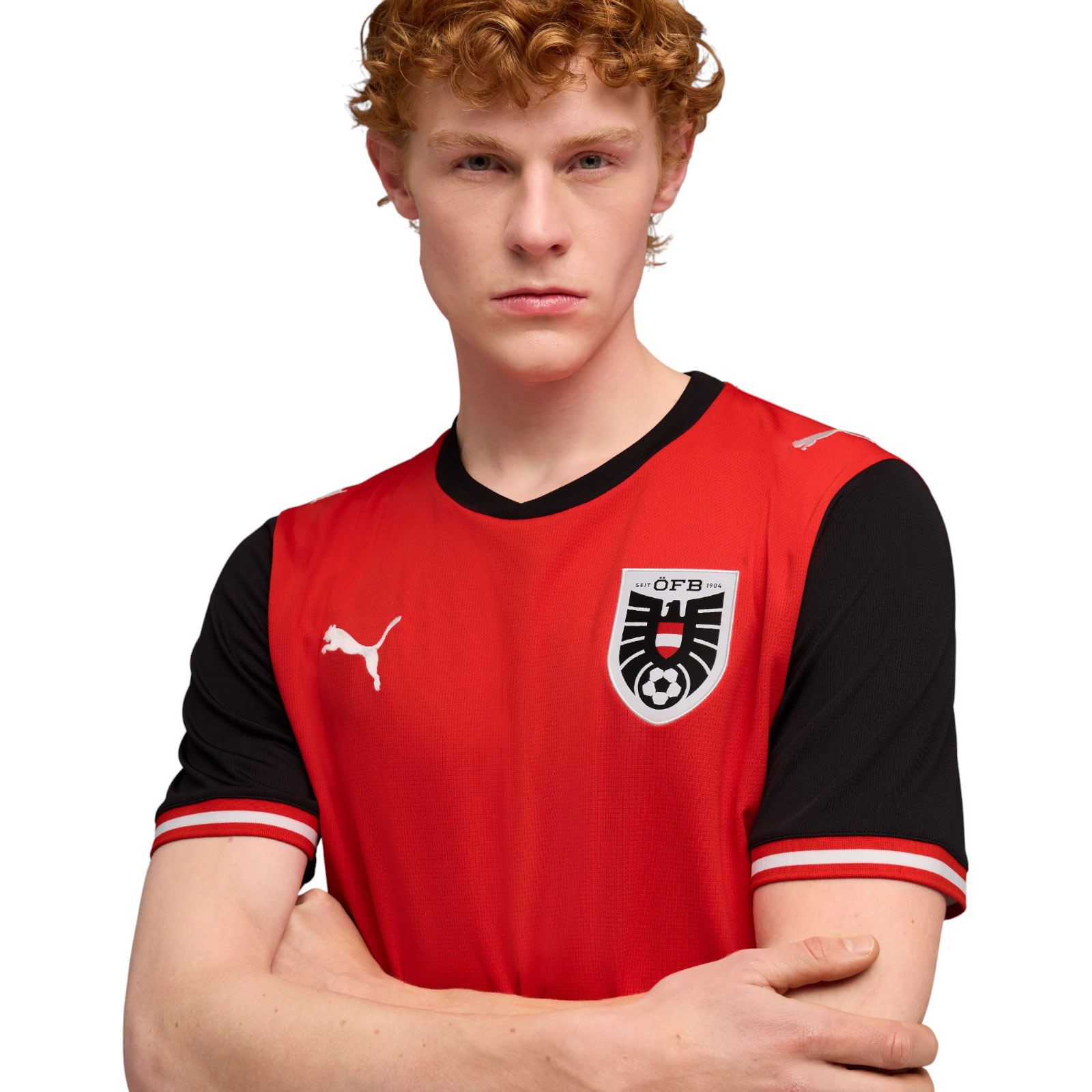Puma Austria World Cup 2026 Football Home Jersey - Image 5