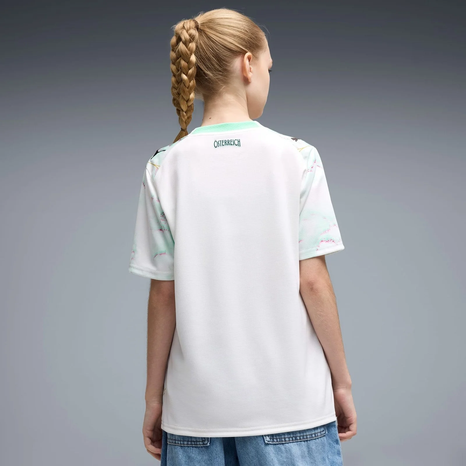 Puma Austria Football World Cup 2026 Kids Away Jersey - Image 4