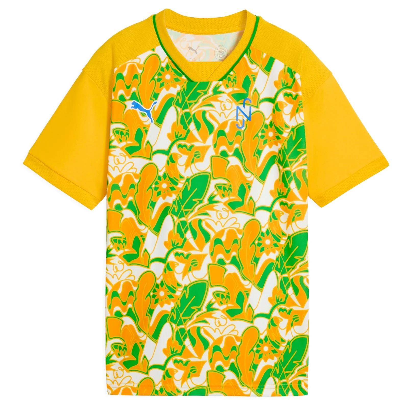 Puma Neymar JR Brazil Passion Football Kids Jersey