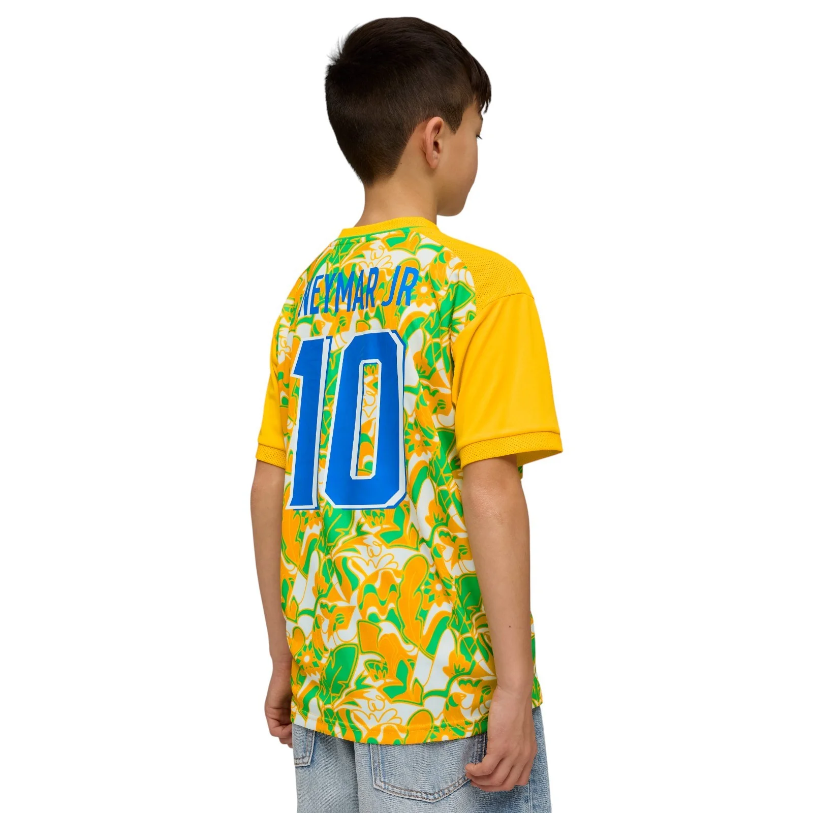 Puma Neymar JR Brazil Passion Football Kids Jersey - Image 4