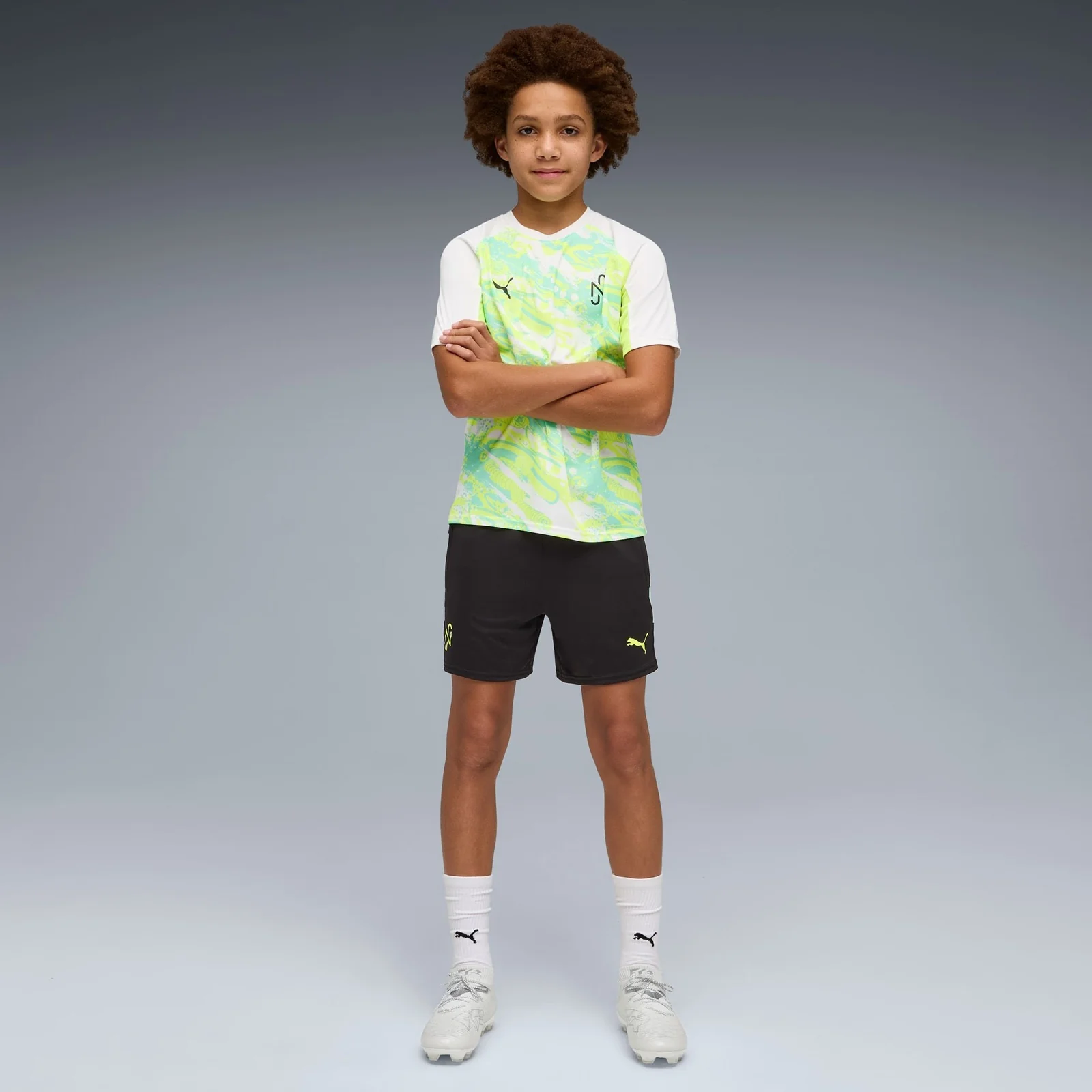 Puma Neymar JR Creativity Kids Football Training Short - Image 6