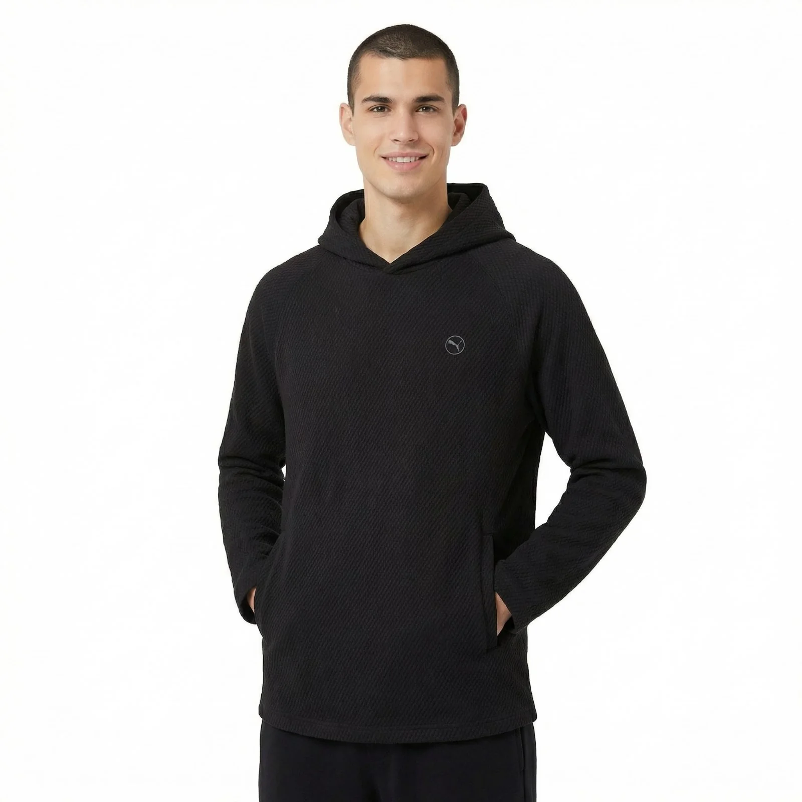 PUMA Boulder 2.0 Mens Regular-Fit Golf Hoodie