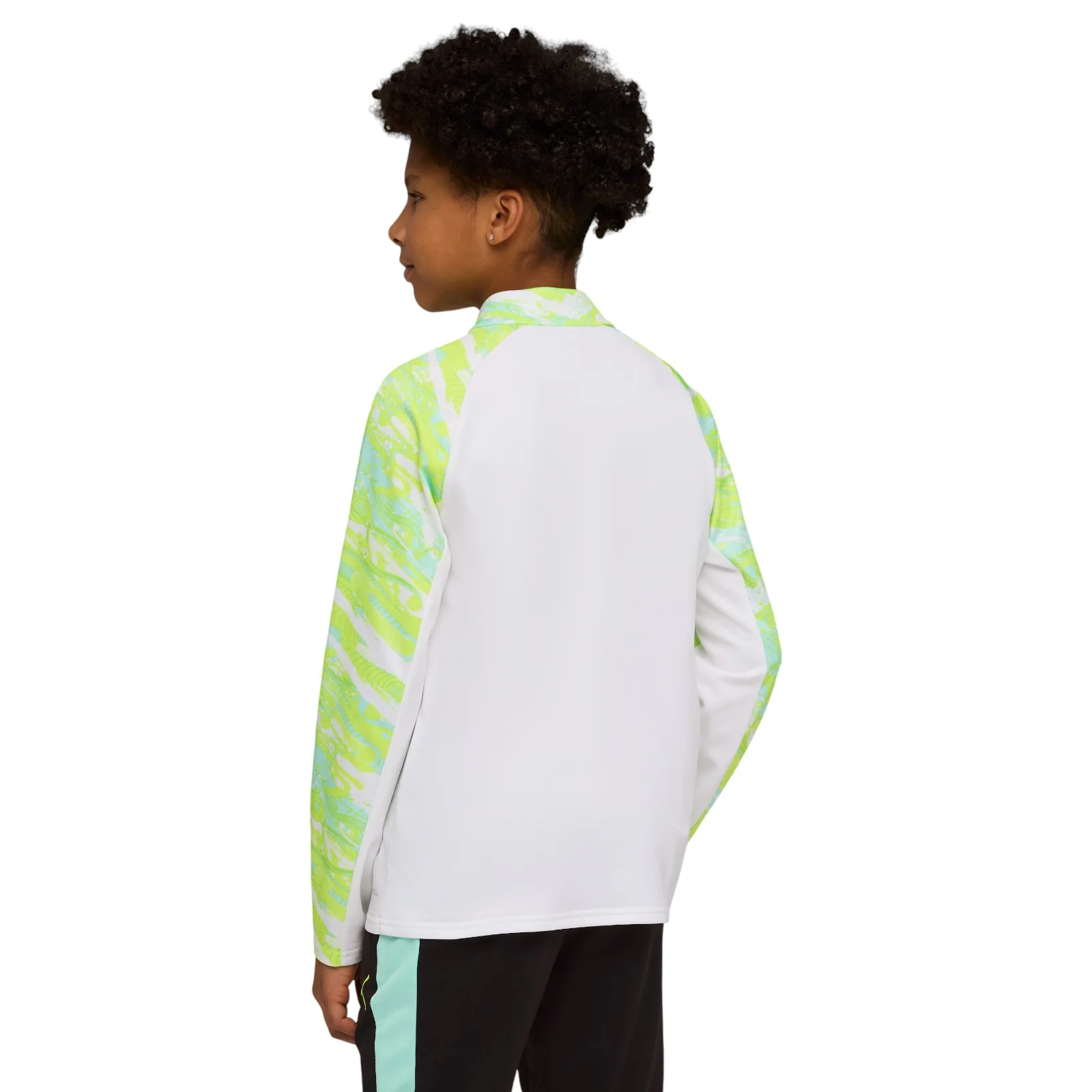 Puma Neymar JR Creativity Kids Half-Zip Football Top - Image 2